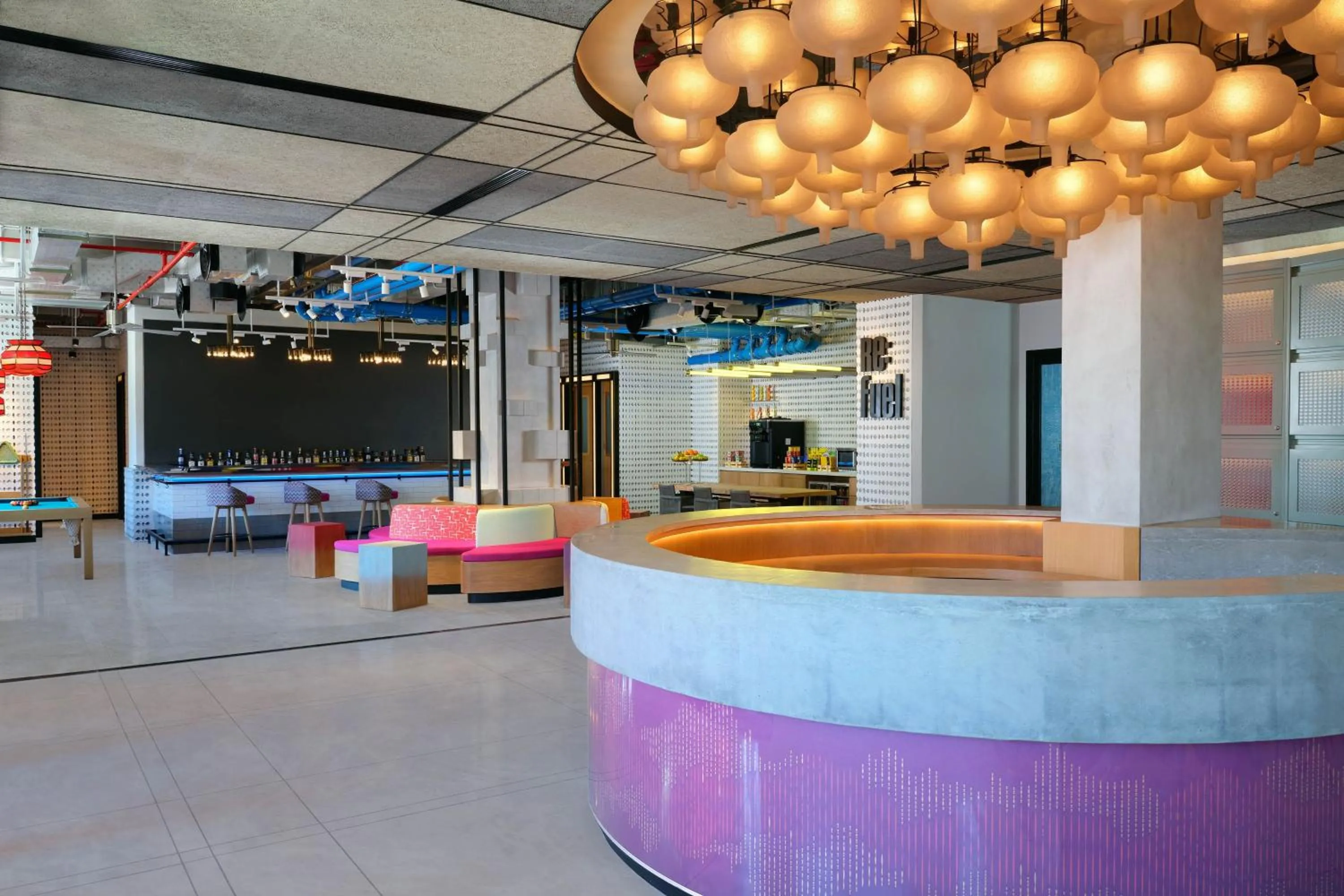 Lounge or bar in Aloft Bali Seminyak