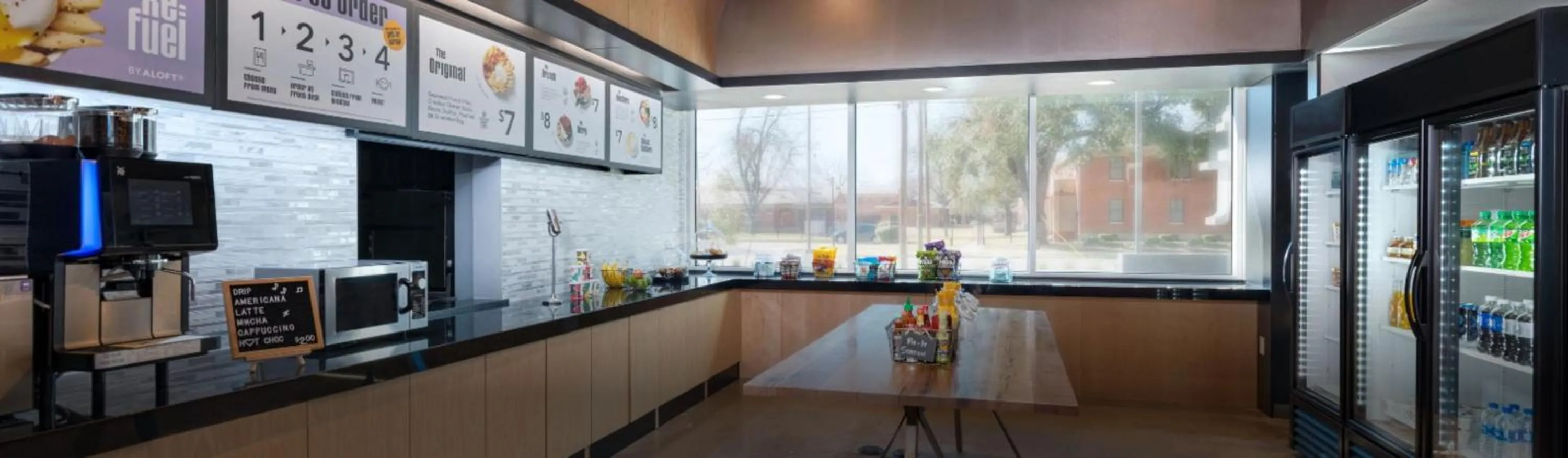 Breakfast in Aloft Waco Downtown