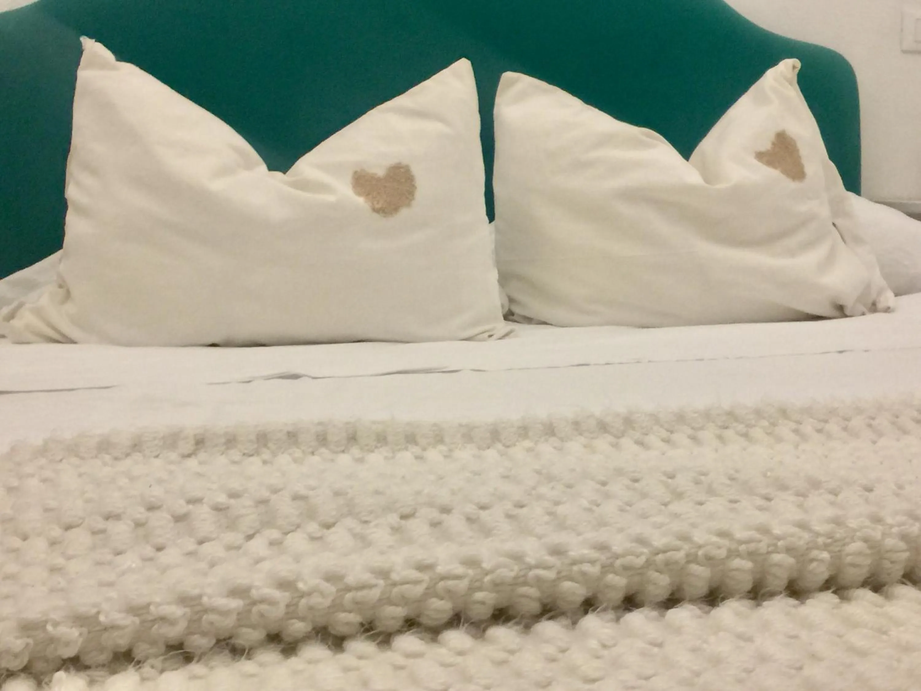 Bed in Villa Neptunus