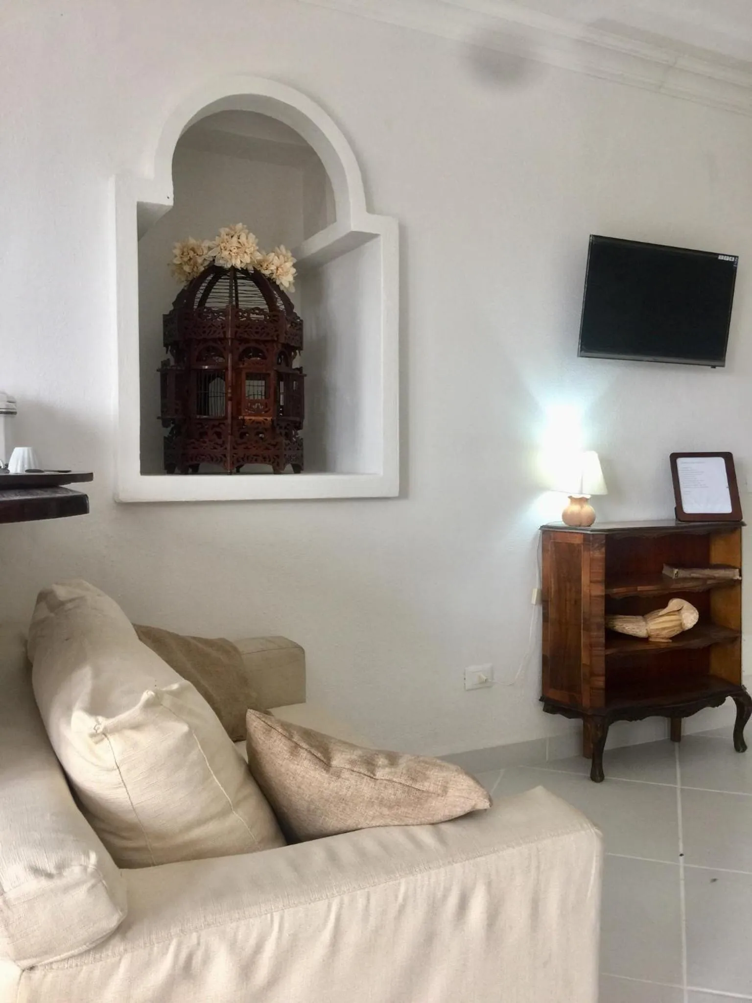 Seating area in Villa Neptunus