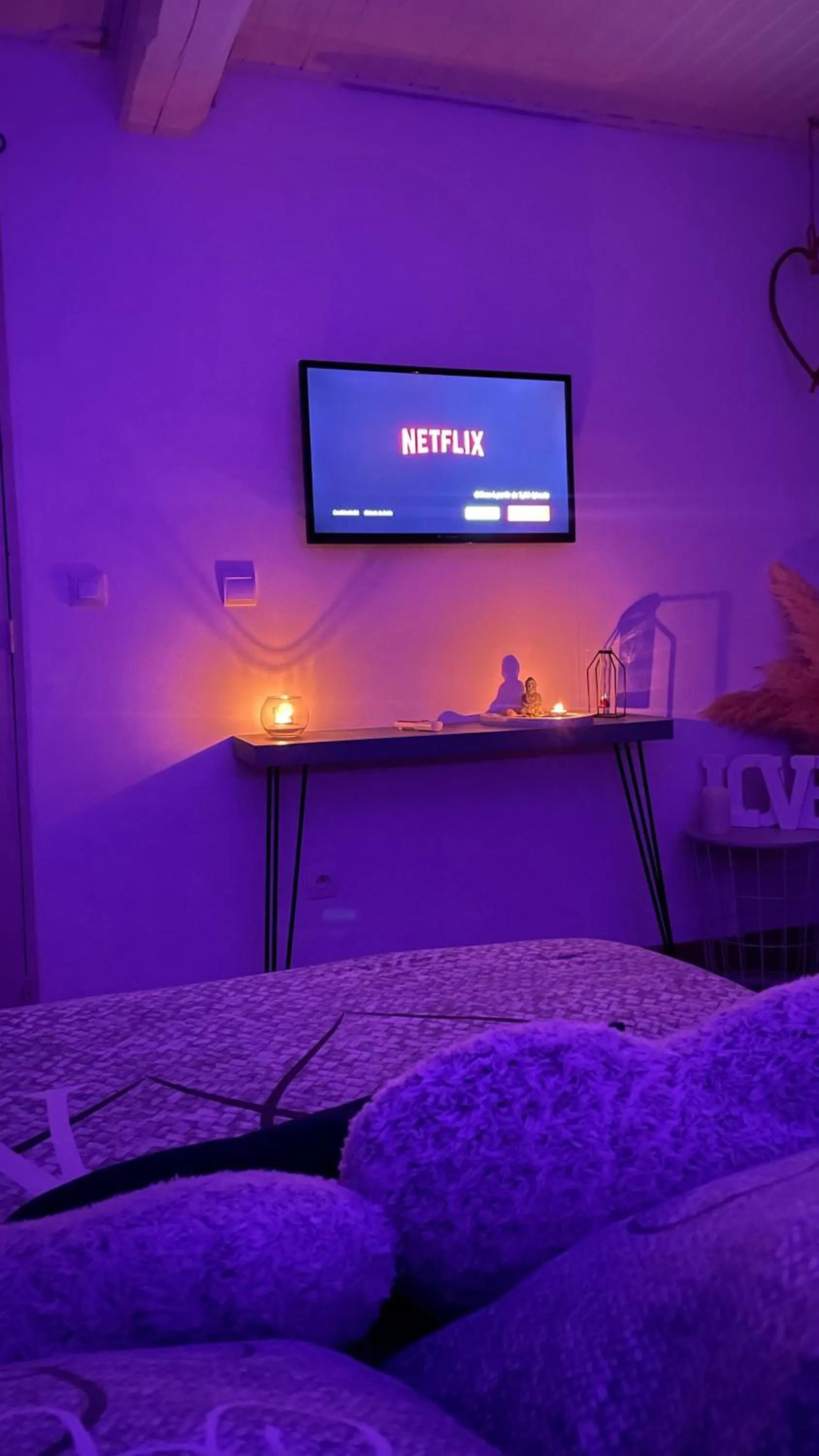 Bed in Une Pause Douceur - Suite Orchidée