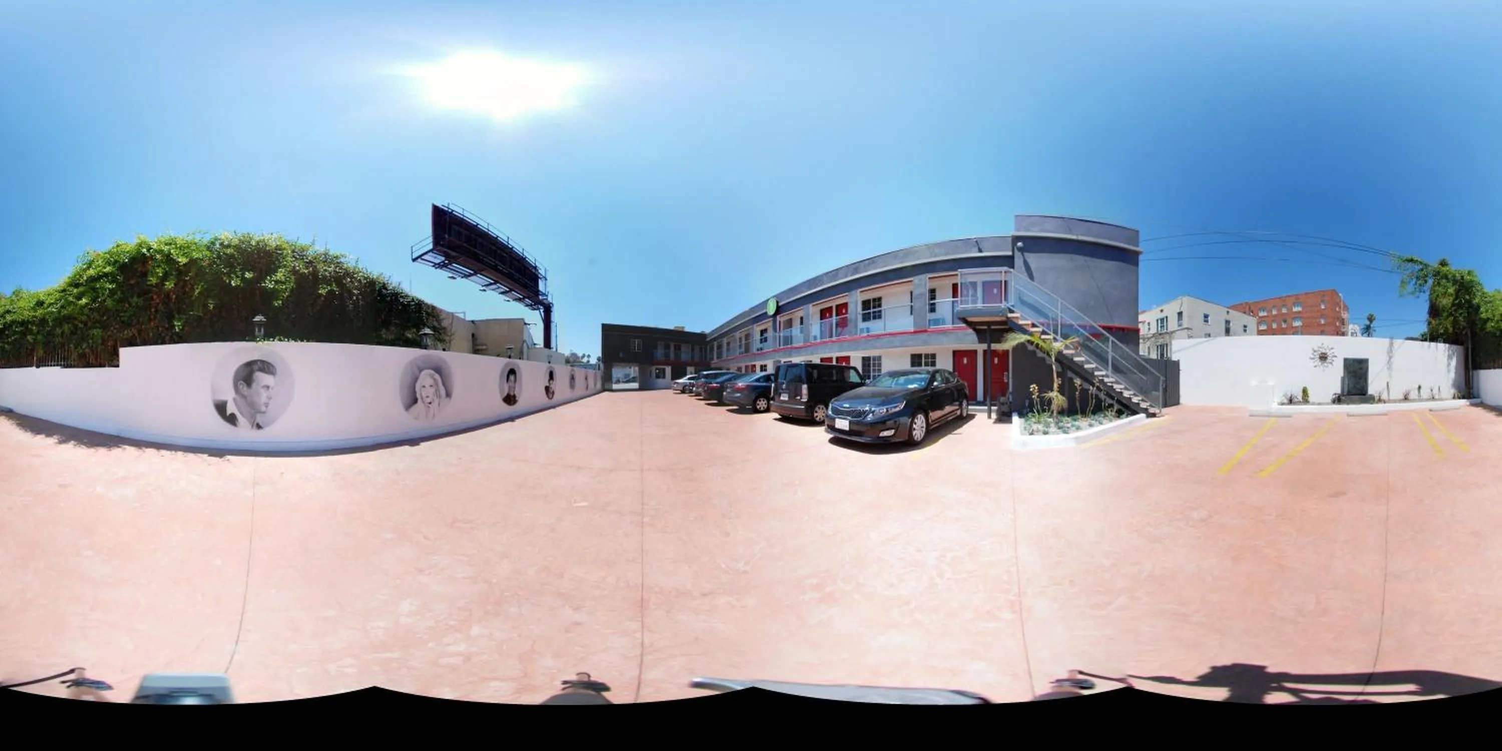 Property building in Legend Hotel Hollywood