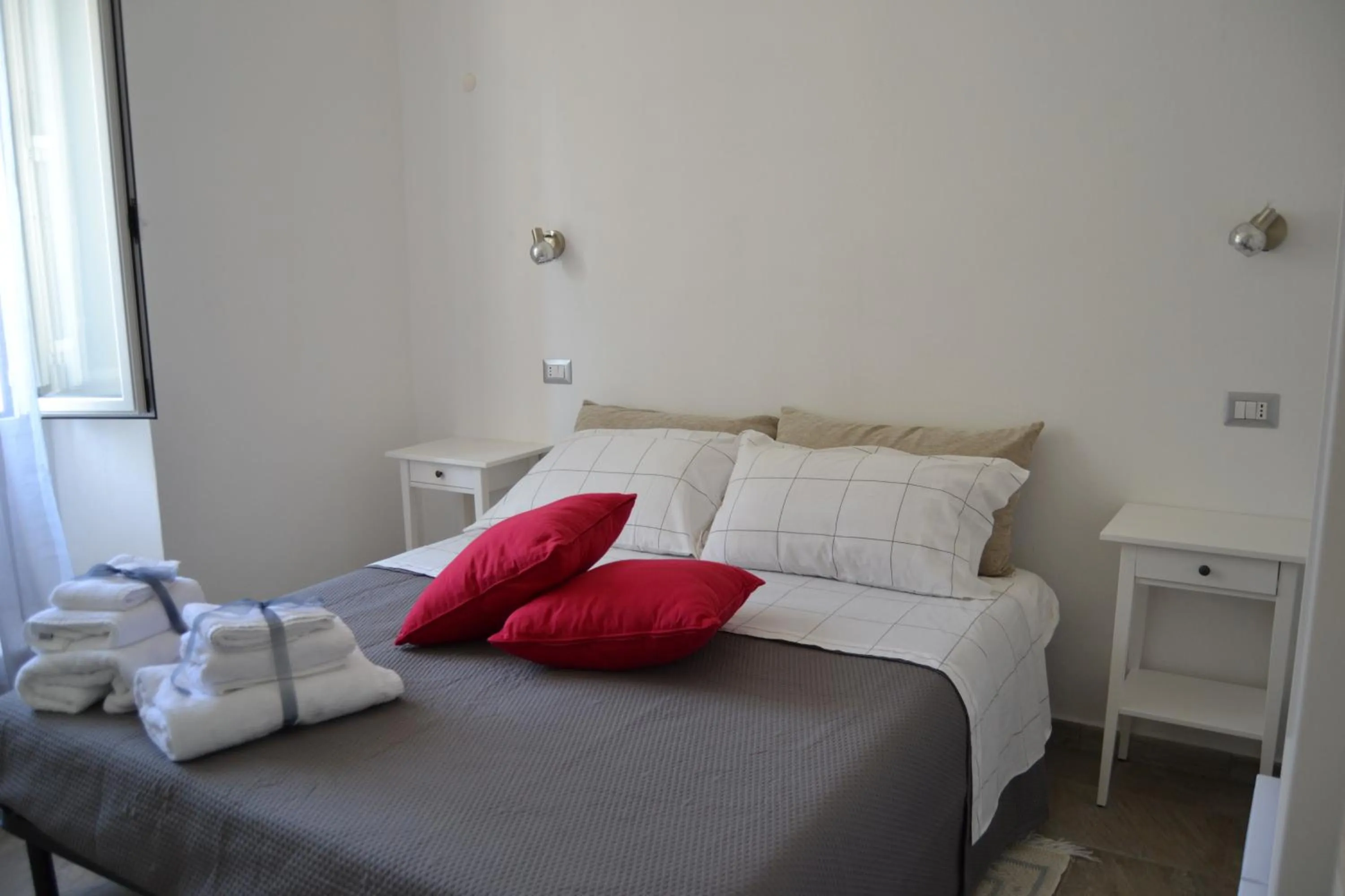 Bed in Borgo Marinaro La Medusa Arbatax - camera matrimoniale con bagno privato-