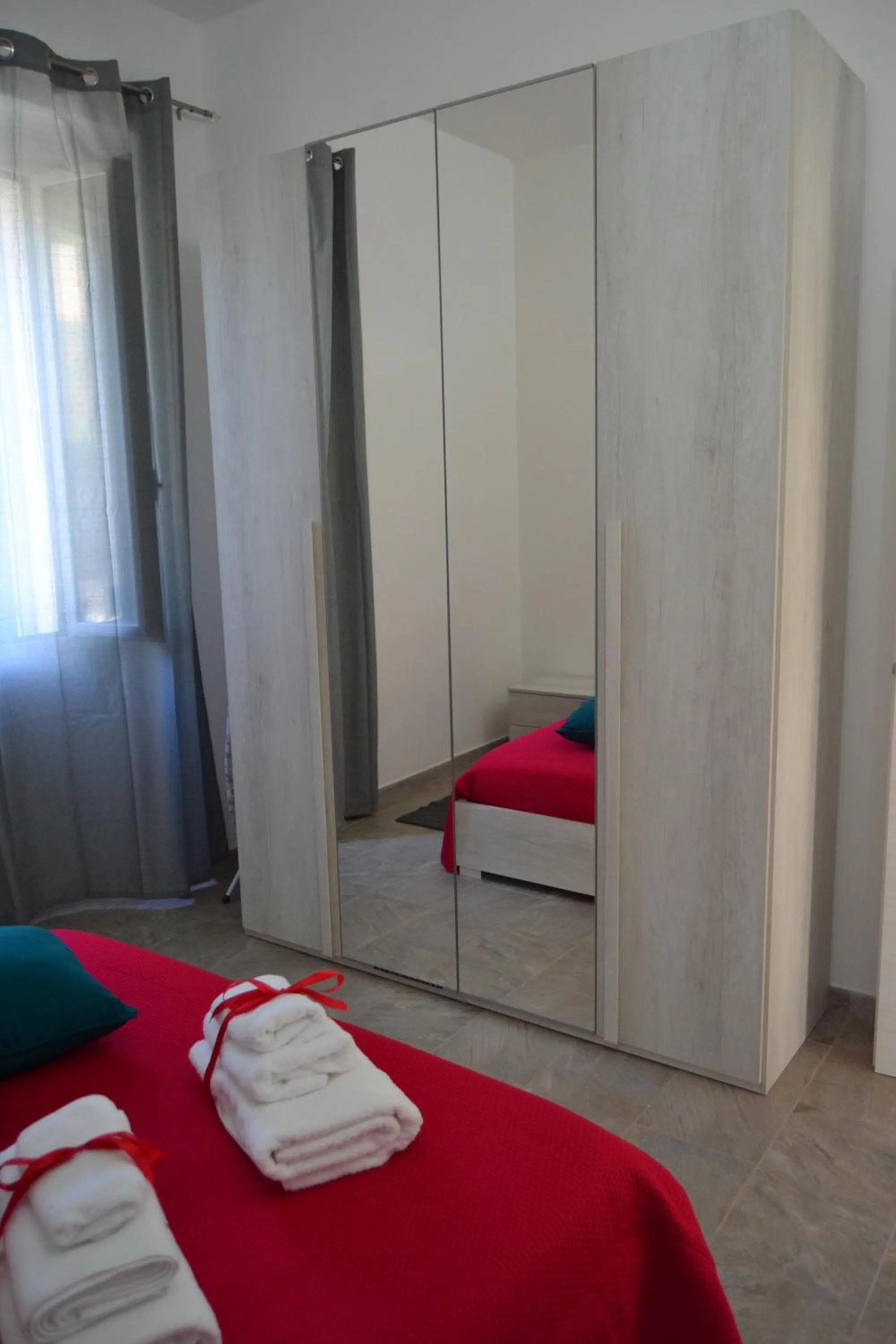 Bedroom, Bed in Borgo Marinaro La Medusa Arbatax - camera matrimoniale con bagno privato-