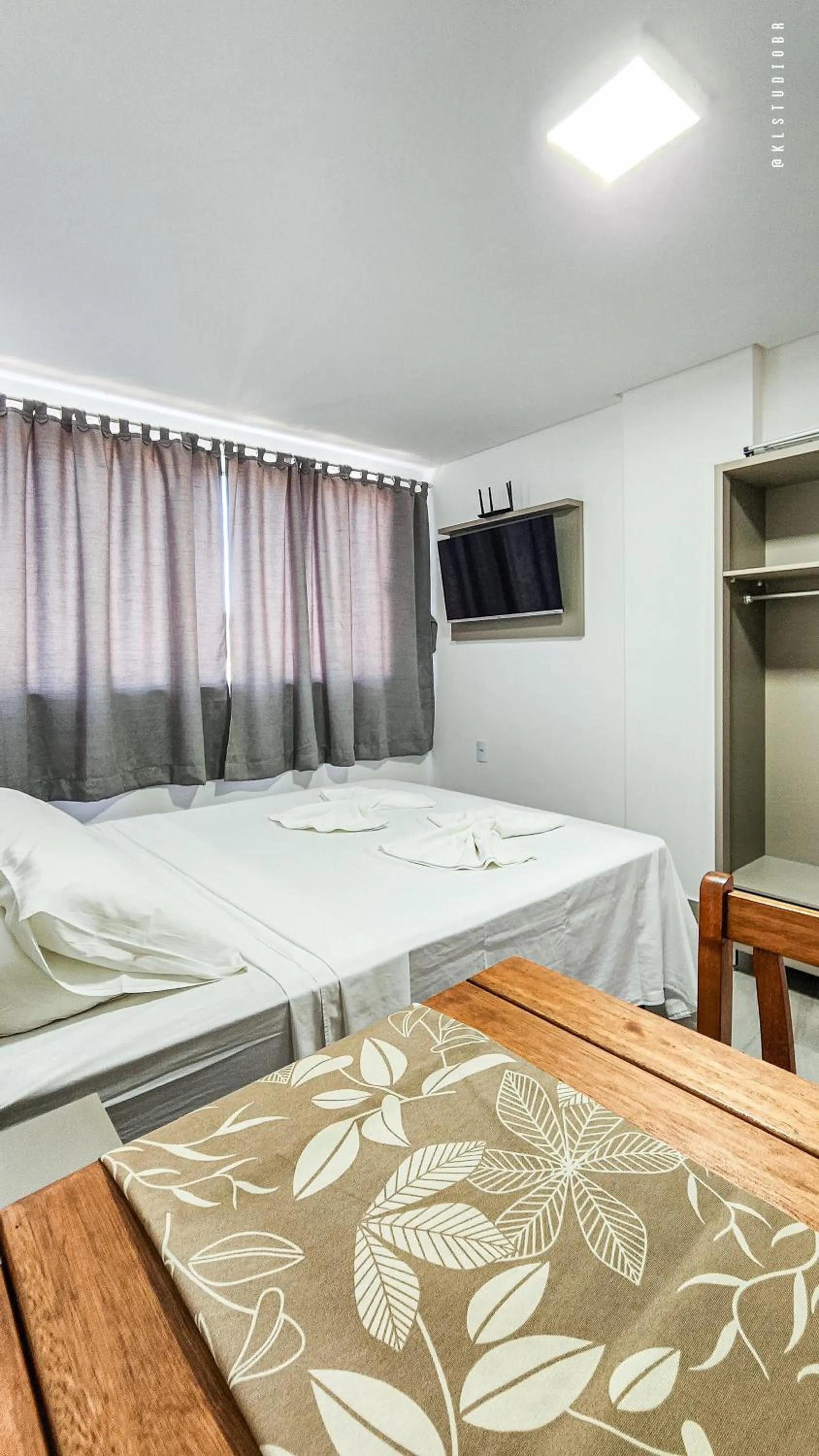 Bed in Apart Hotel Canto Grande