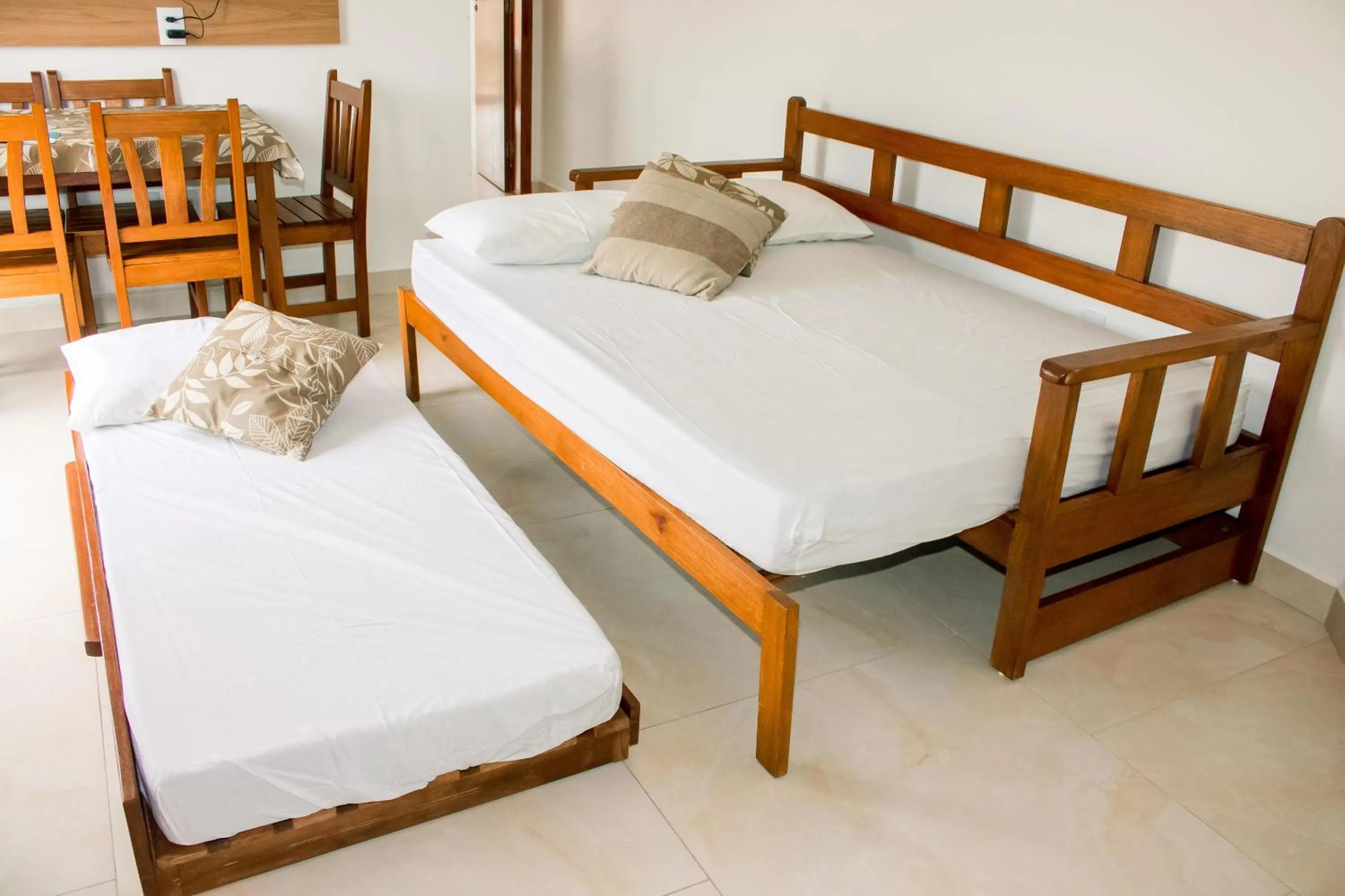 Bed in Apart Hotel Canto Grande