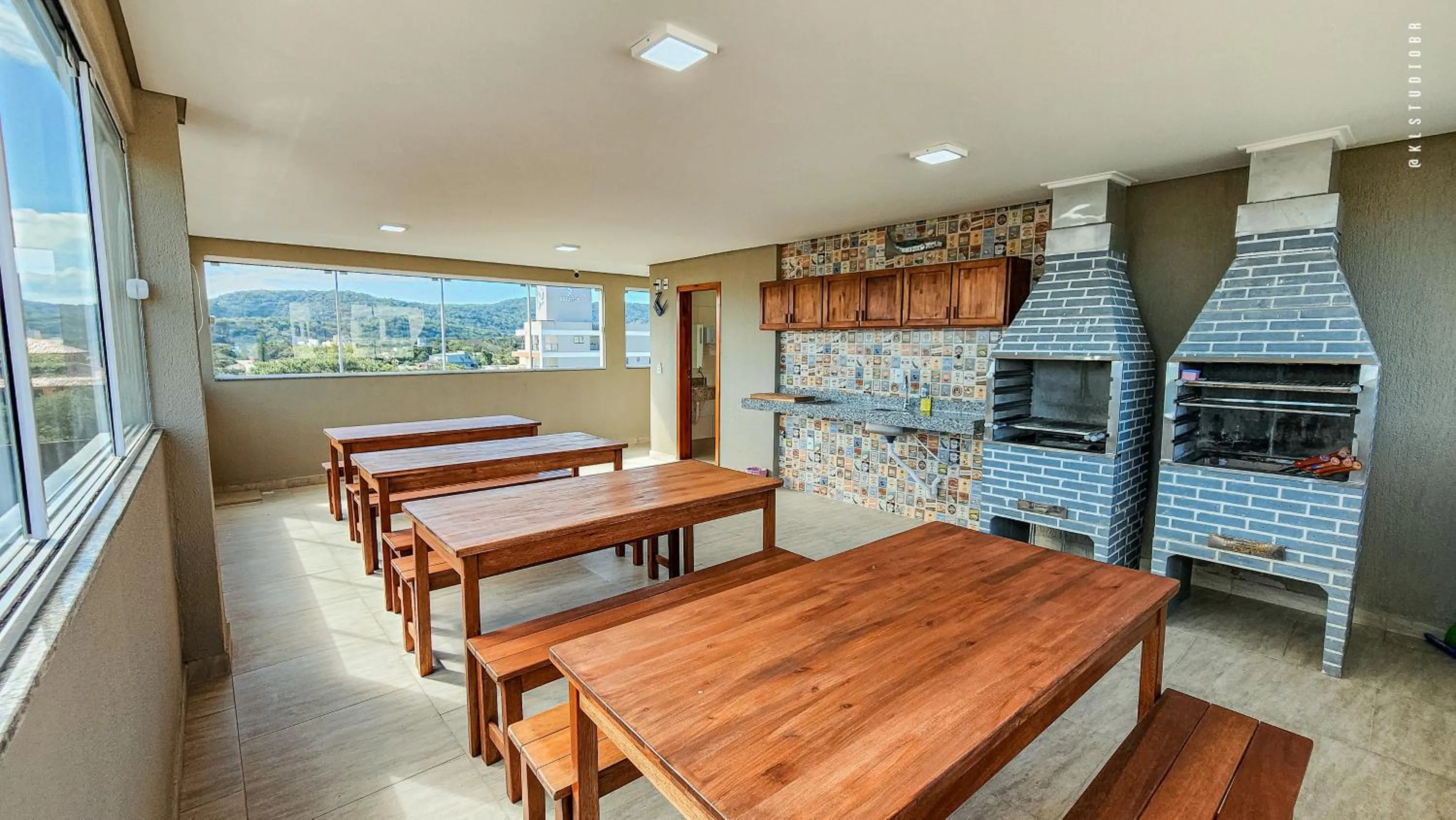 BBQ facilities in Apart Hotel Canto Grande