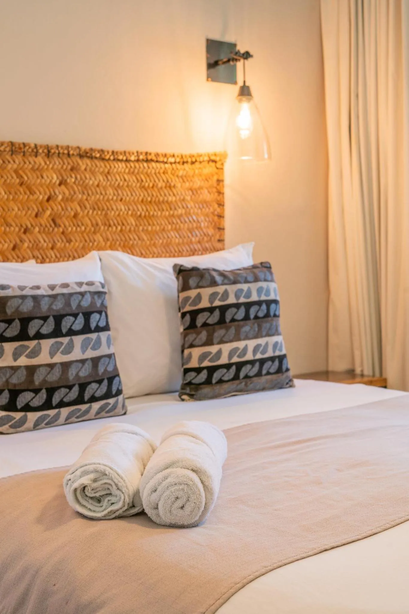 Bed in AGAM Hotel Boutique Bacalar - Adults Only