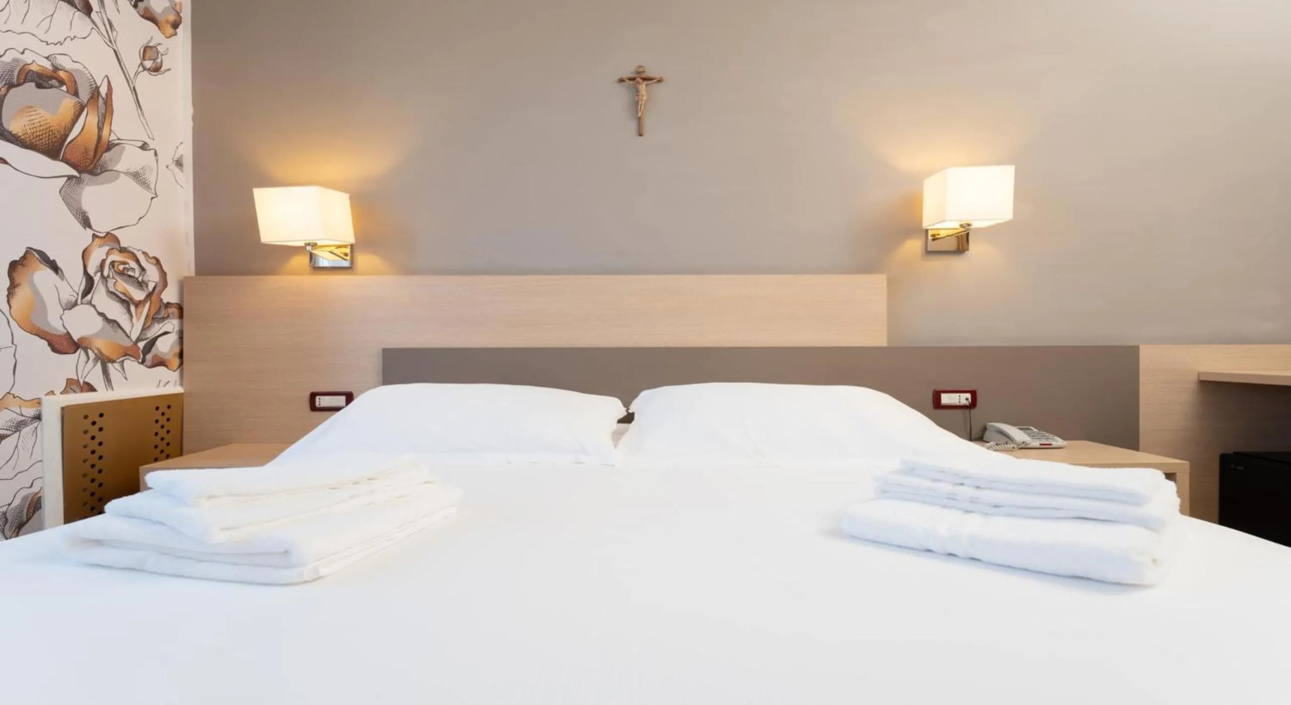 Photo of the whole room, Bed in Hotel Delle Rose