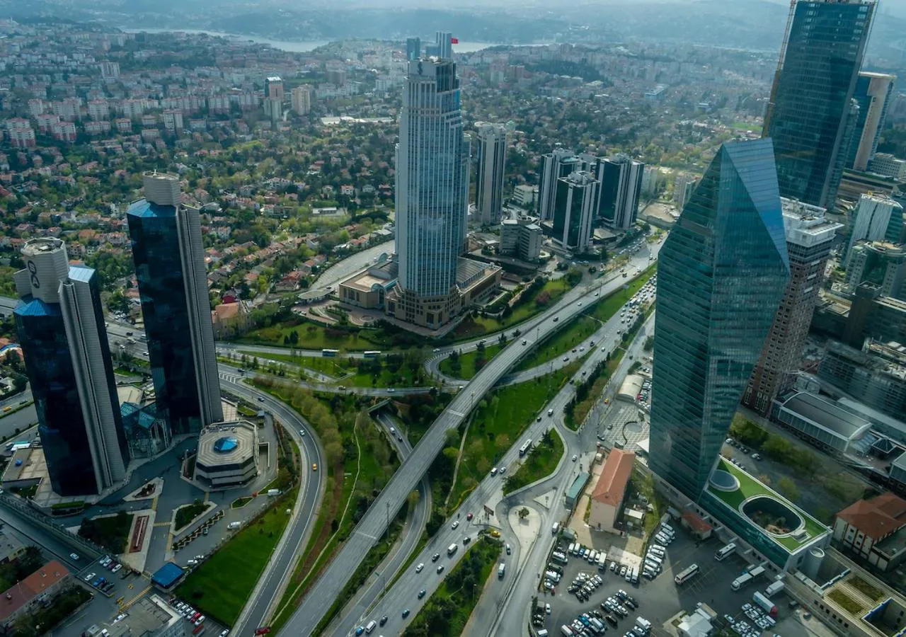Nearby landmark, Bird's-eye View in Kings Cross Hotel Istanbul