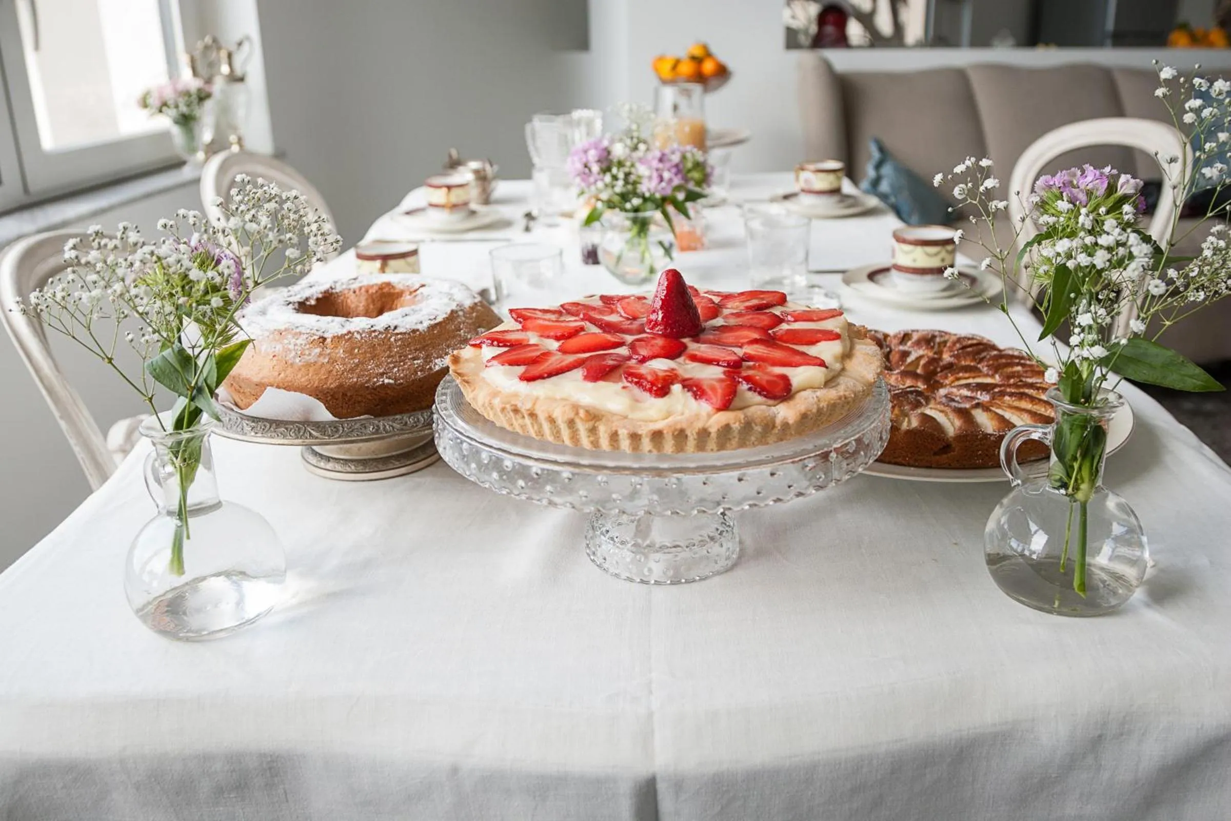 Food in Villa Giannina B&B