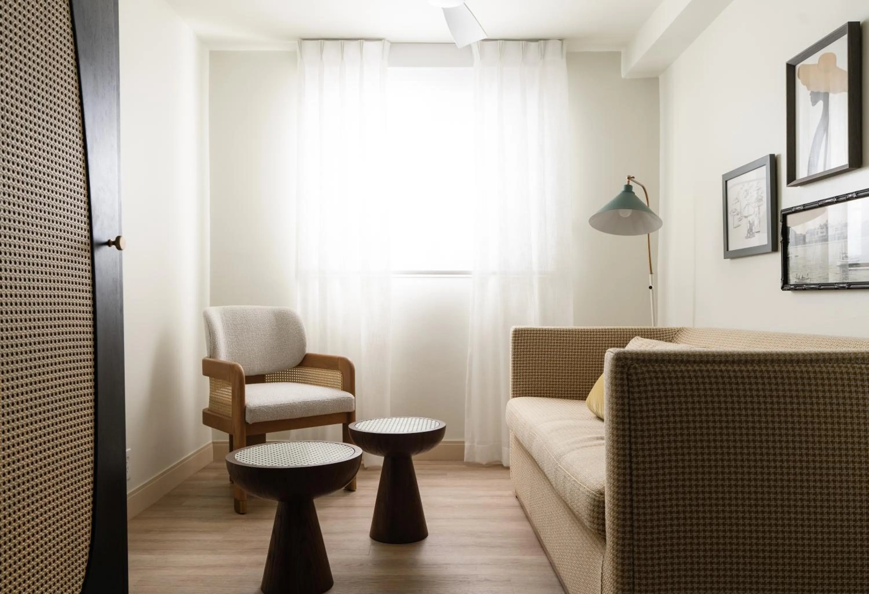 Living room in The Milo