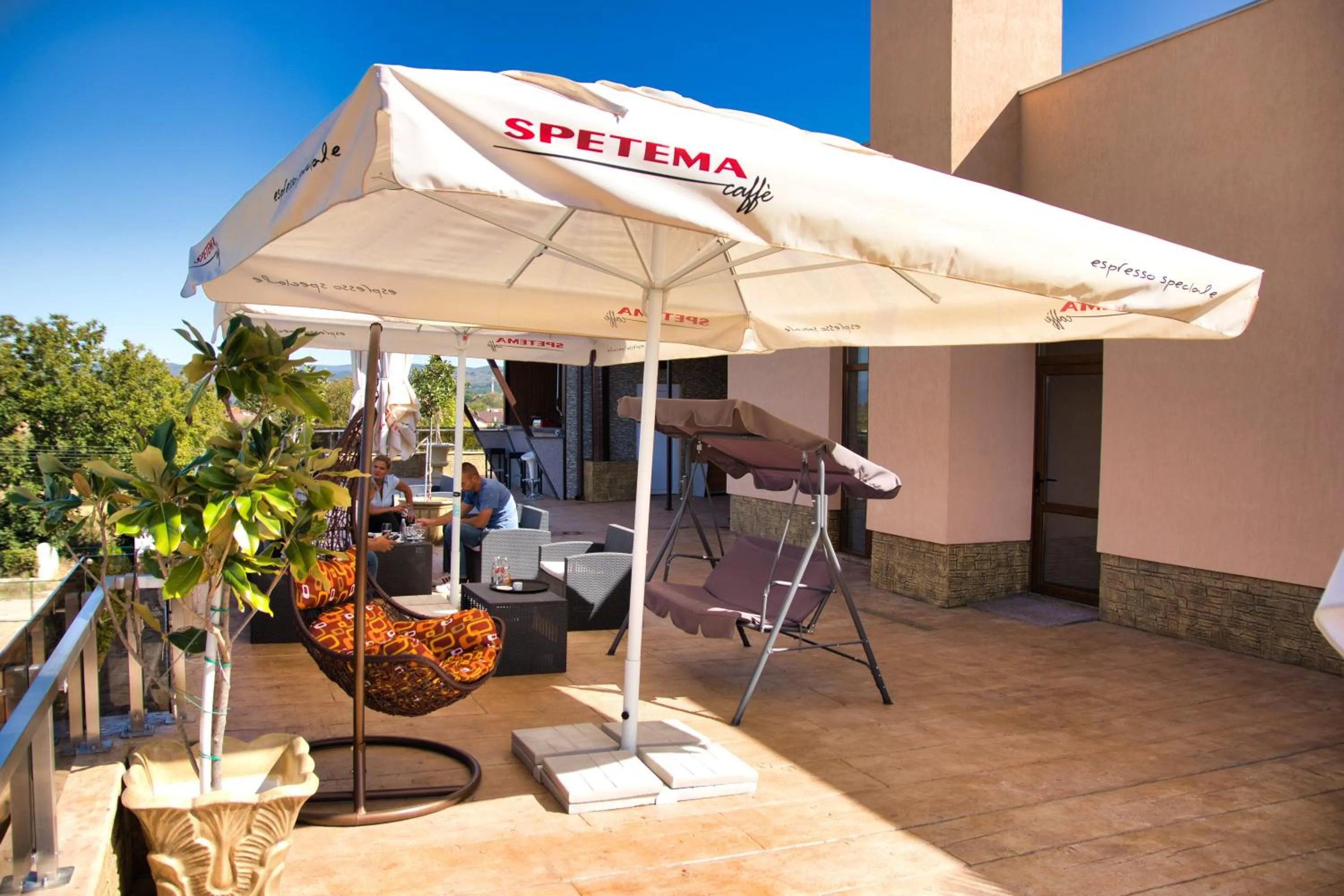 Balcony/Terrace in Balneo and SPA Complex MINERAL YAGODA