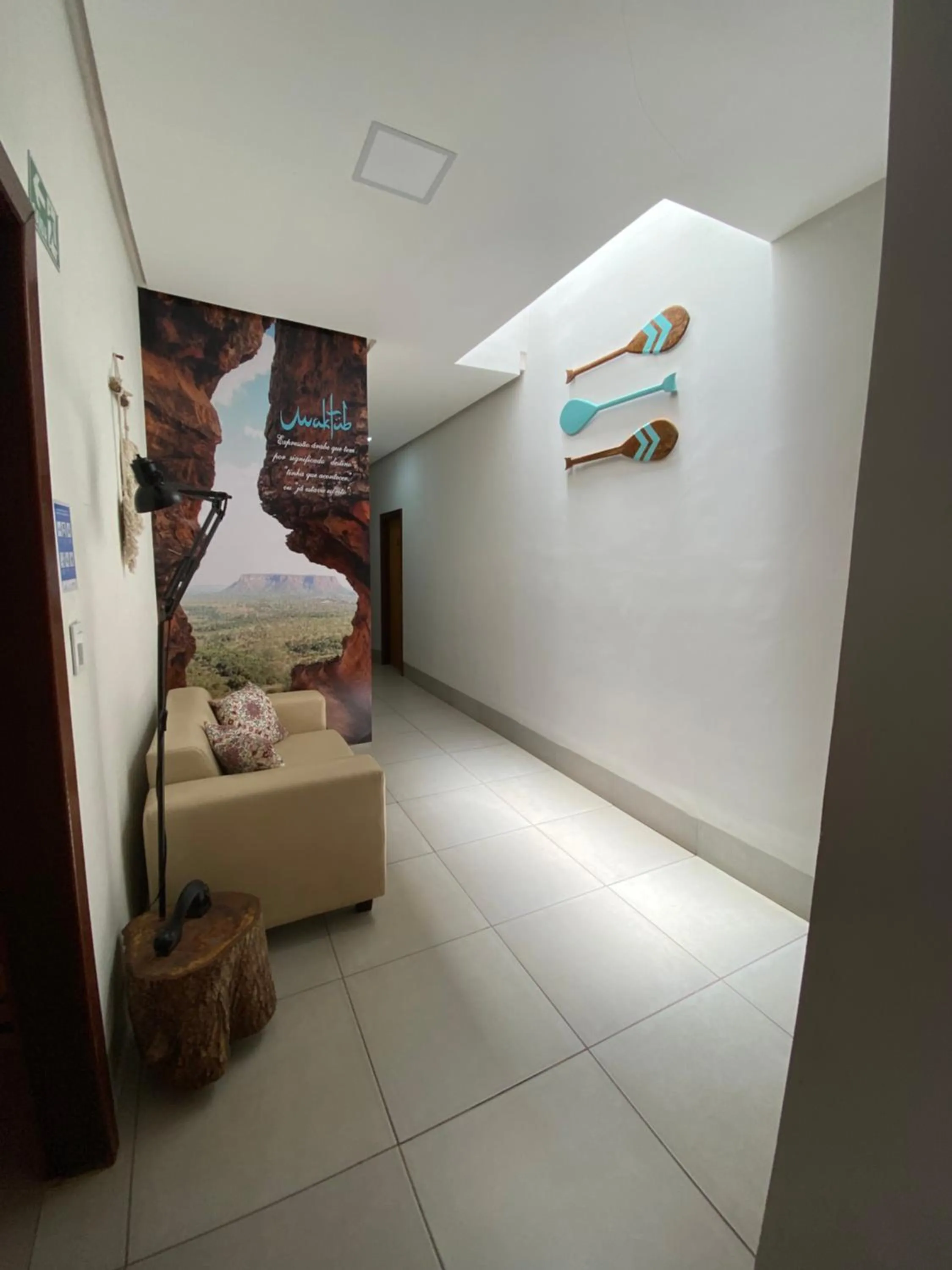 Bed in Pousada Maktub