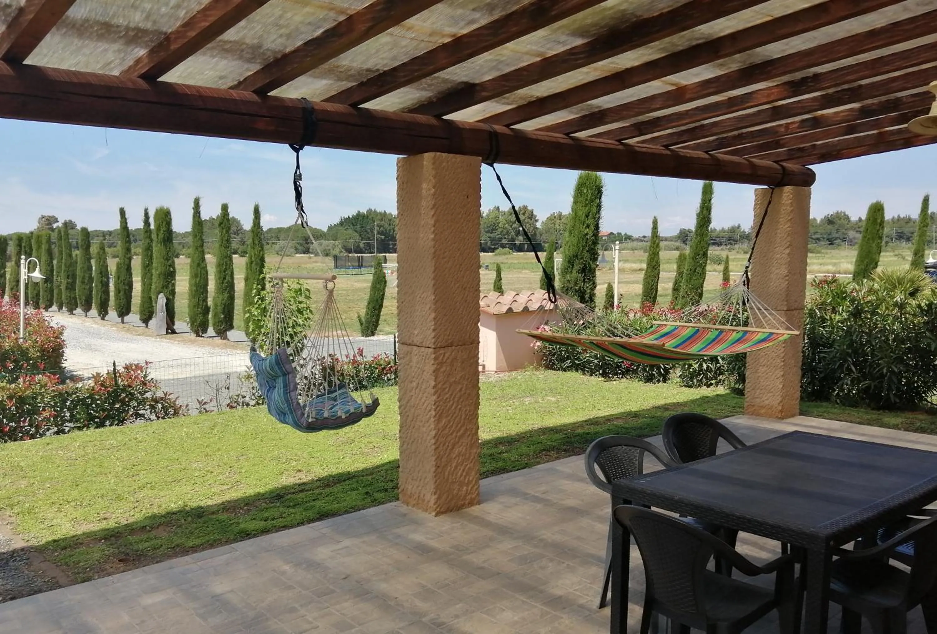Patio in Fattoria Palazzeta - Pet & Family Friendly