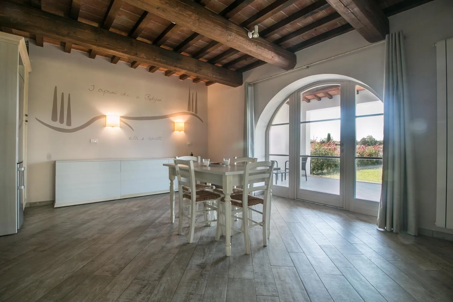Dining area in Fattoria Palazzeta - Pet & Family Friendly