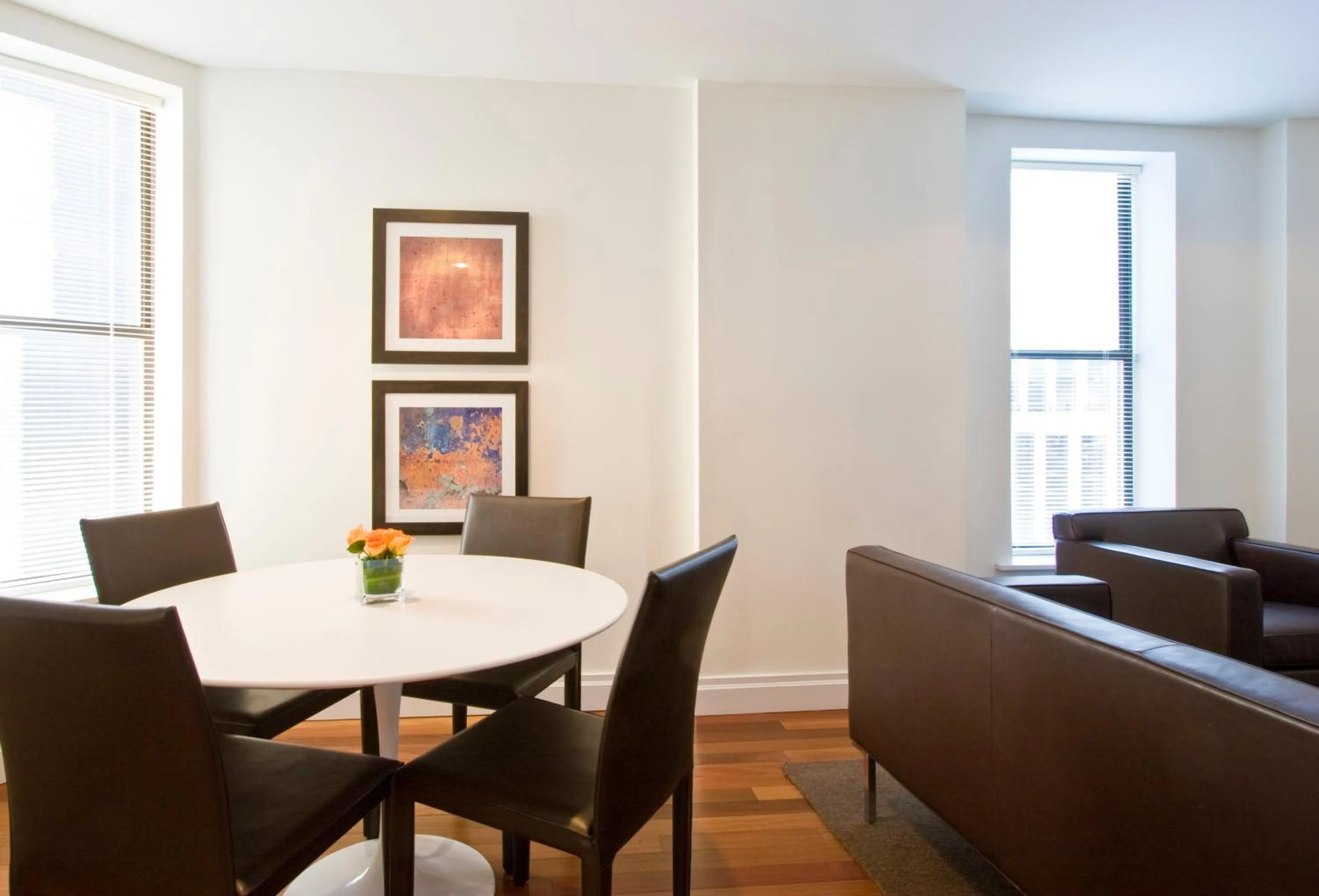 Living room in AKA Times Square