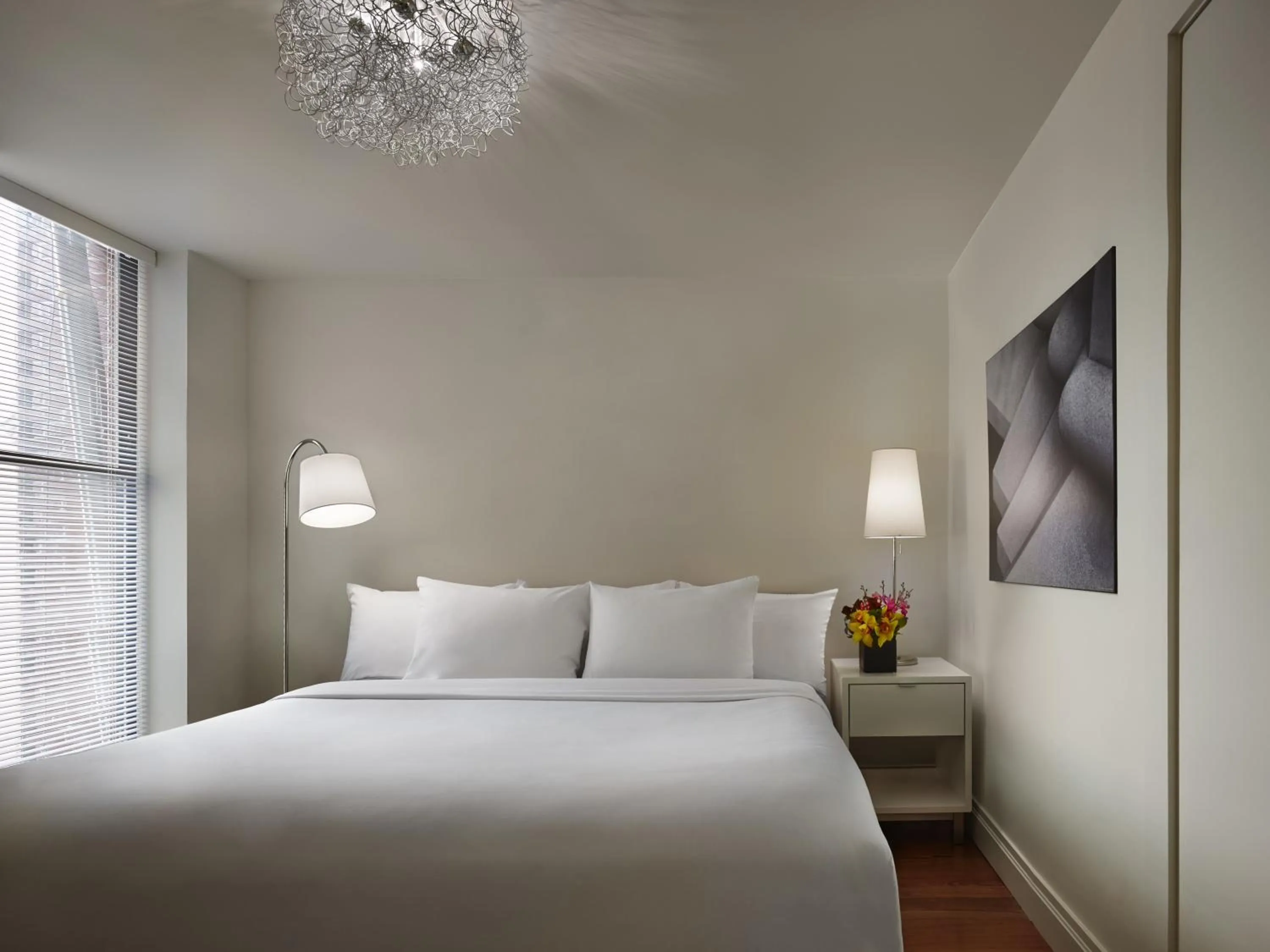 Bed in AKA Times Square