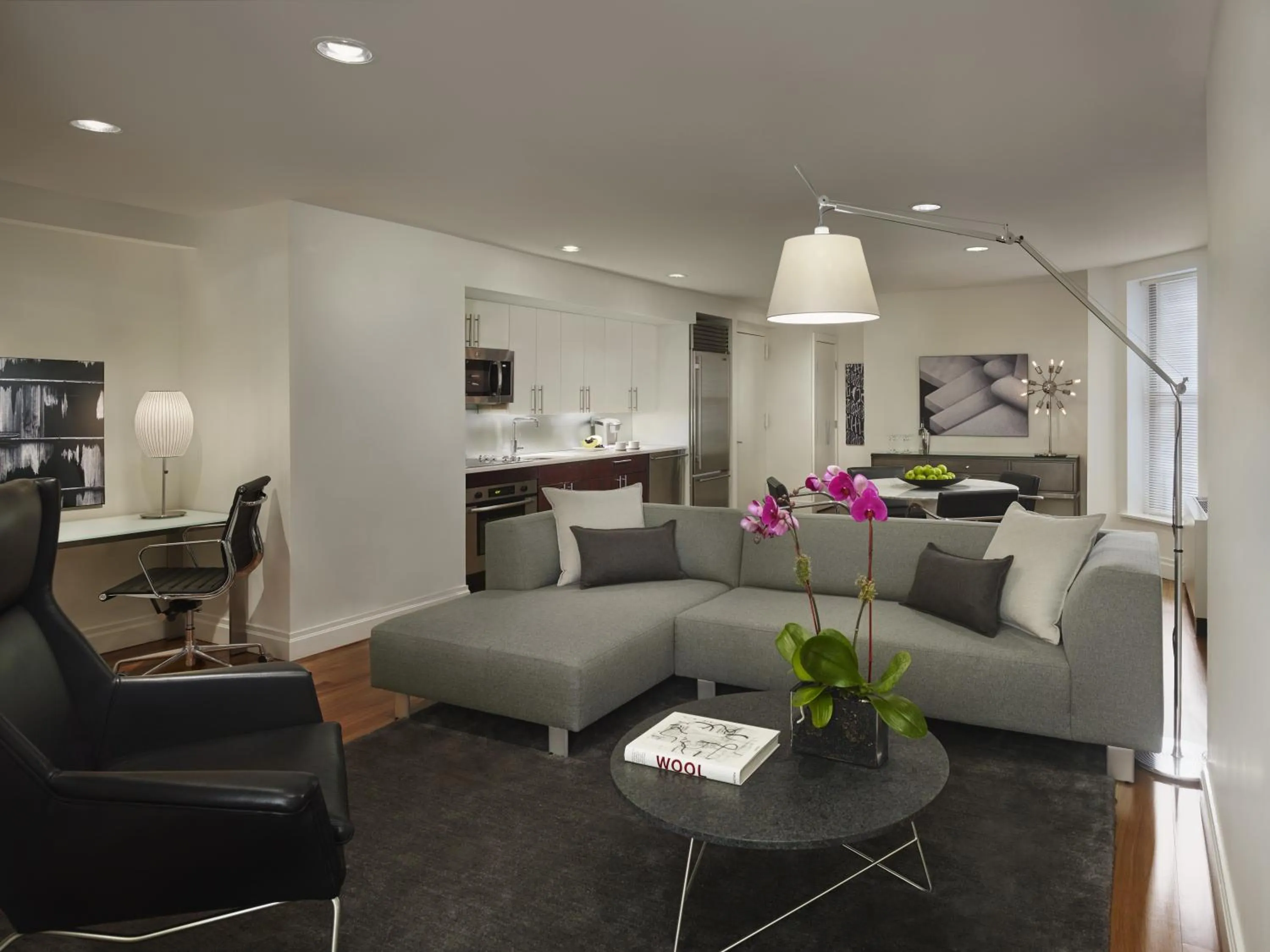 Living room in AKA Times Square