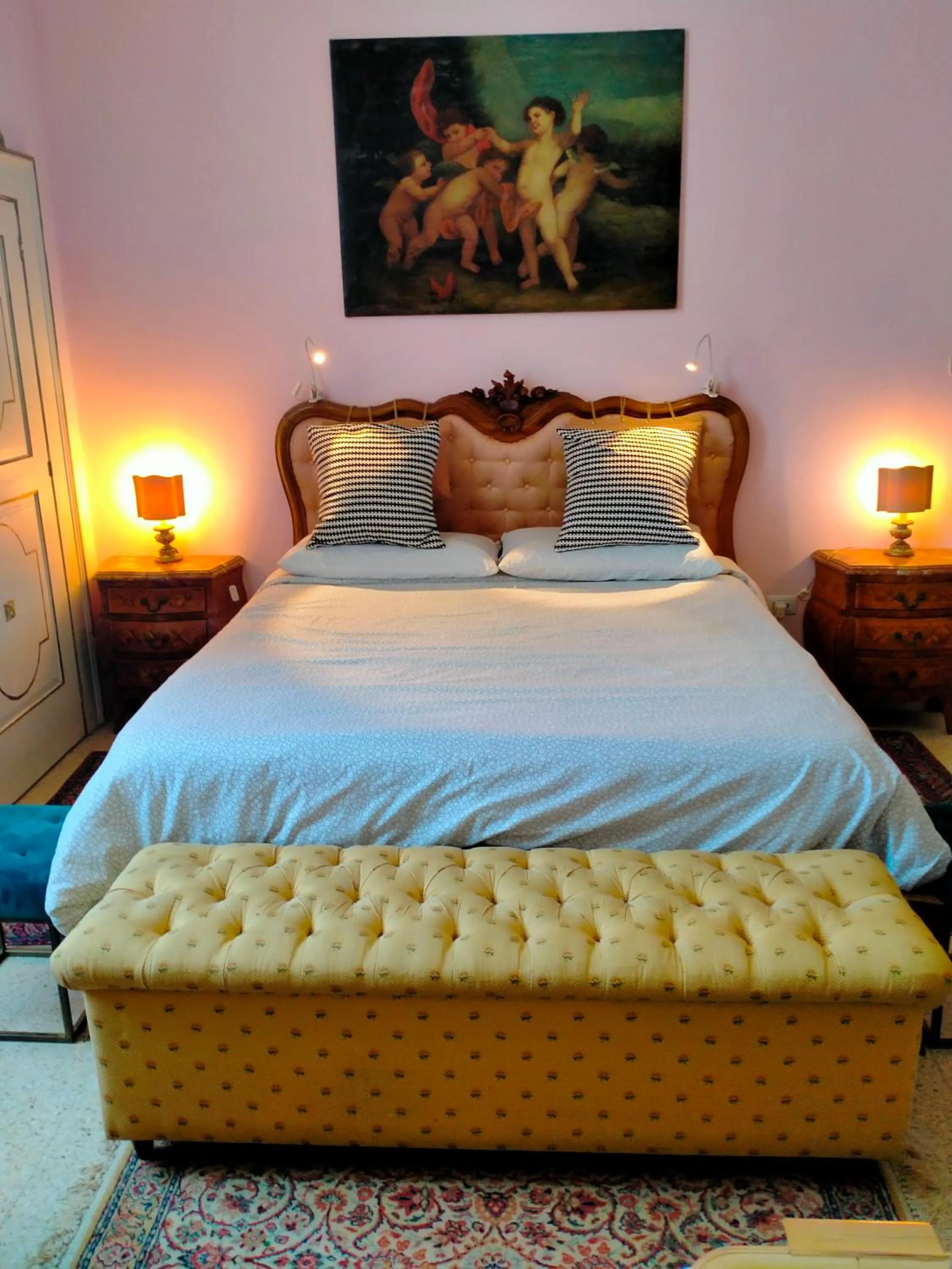 Bed in Villa Longo de Bellis