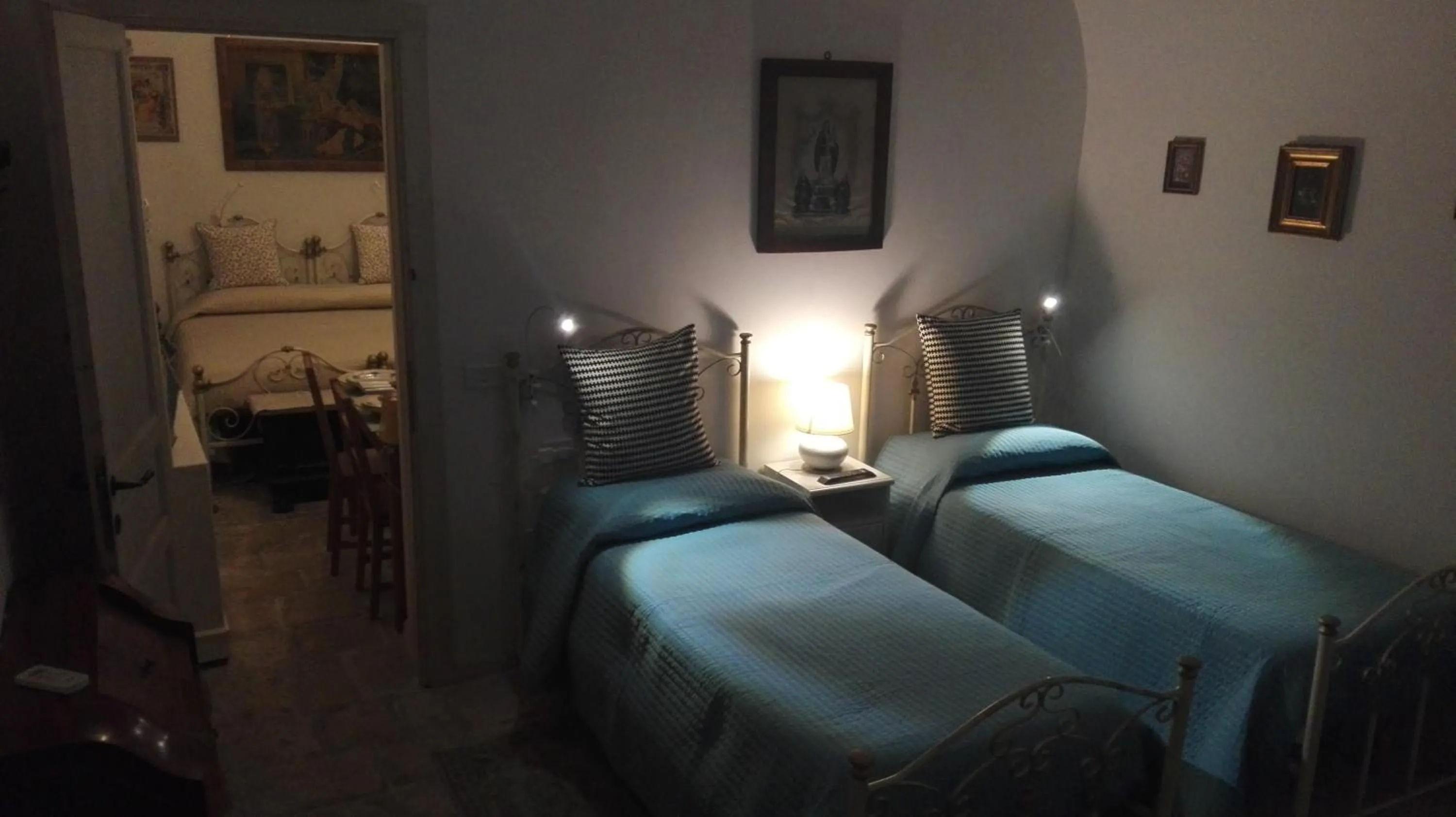 Bed in Villa Longo de Bellis