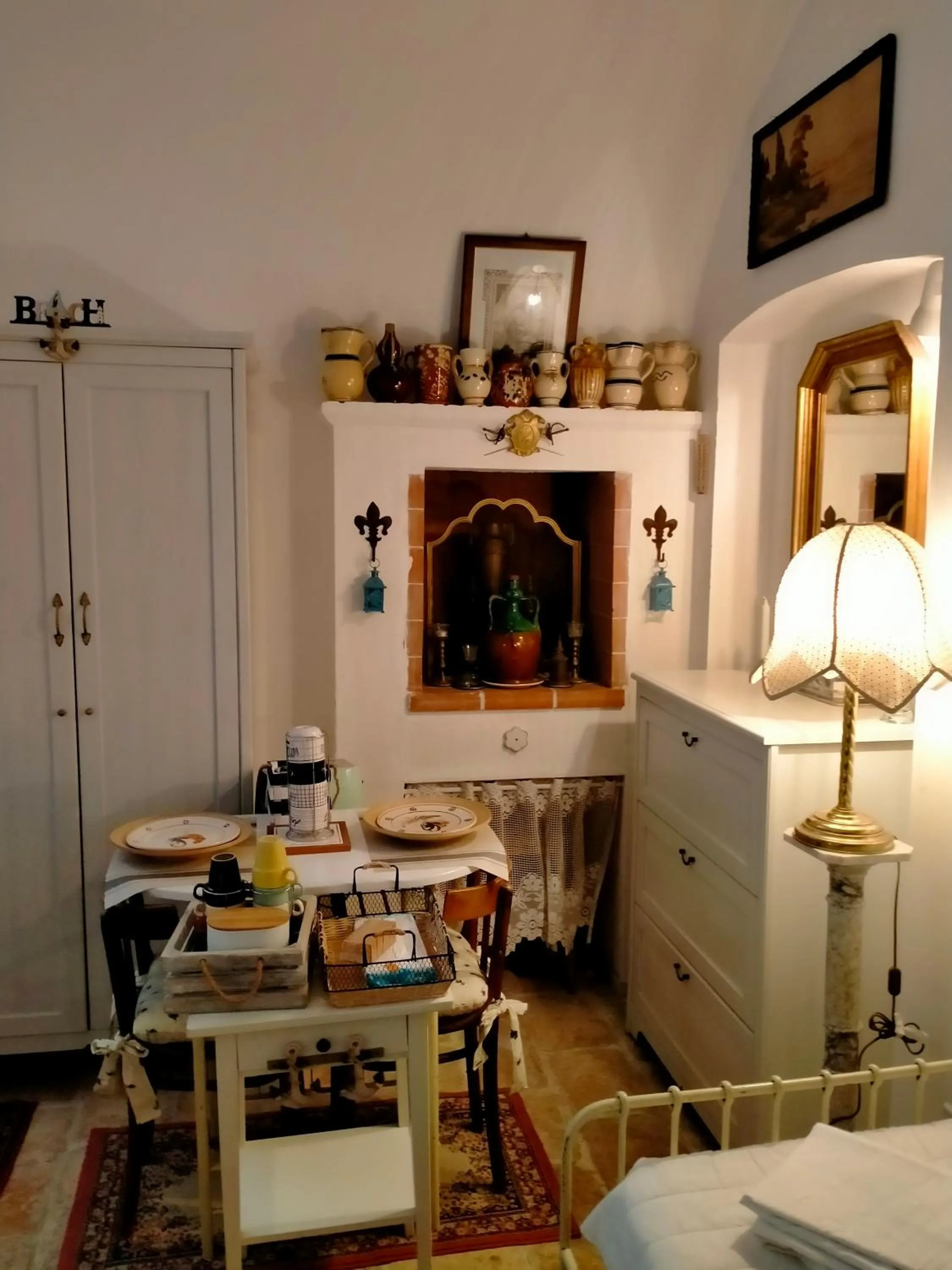 Bed in Villa Longo de Bellis