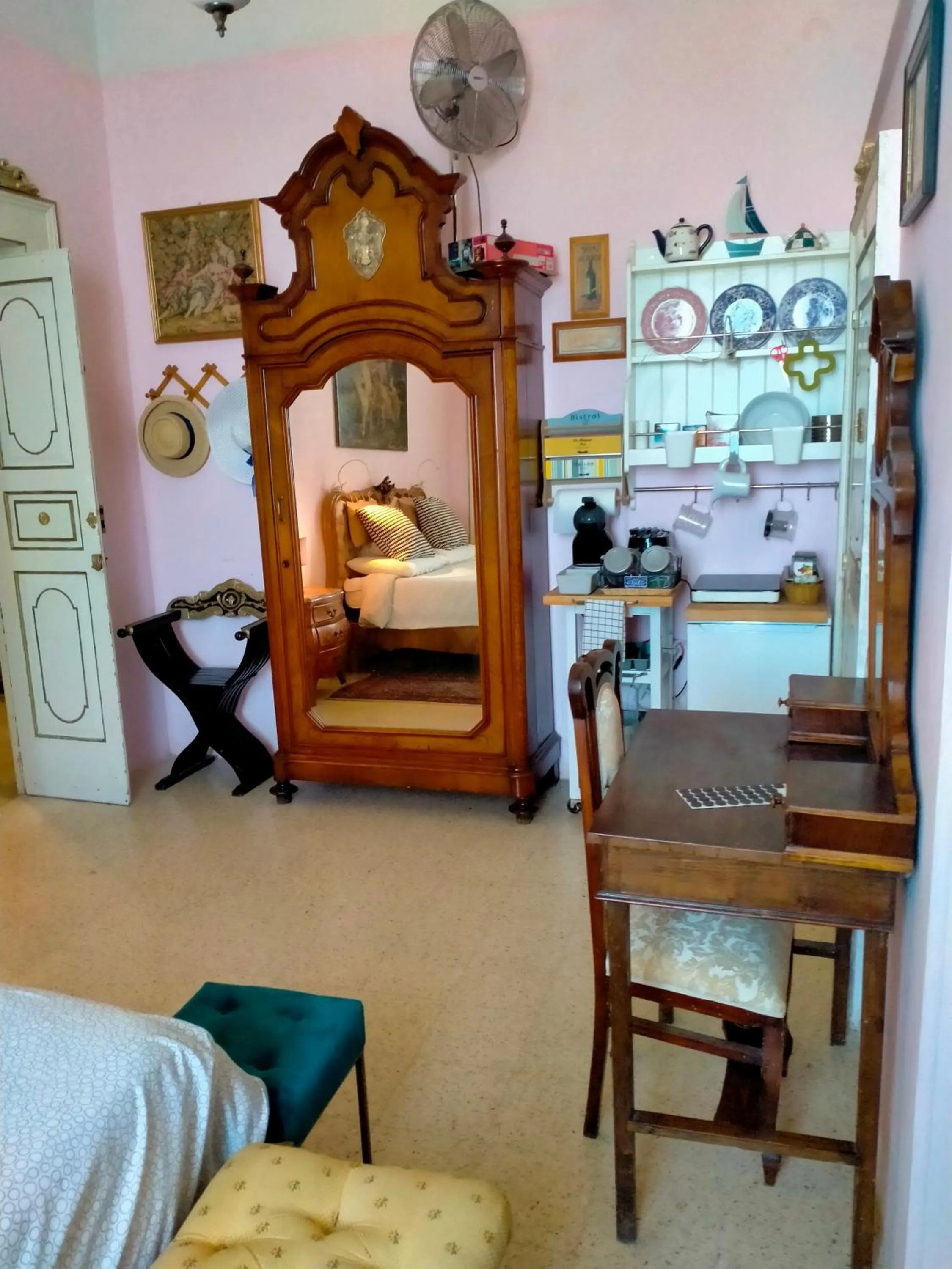 Bed in Villa Longo de Bellis