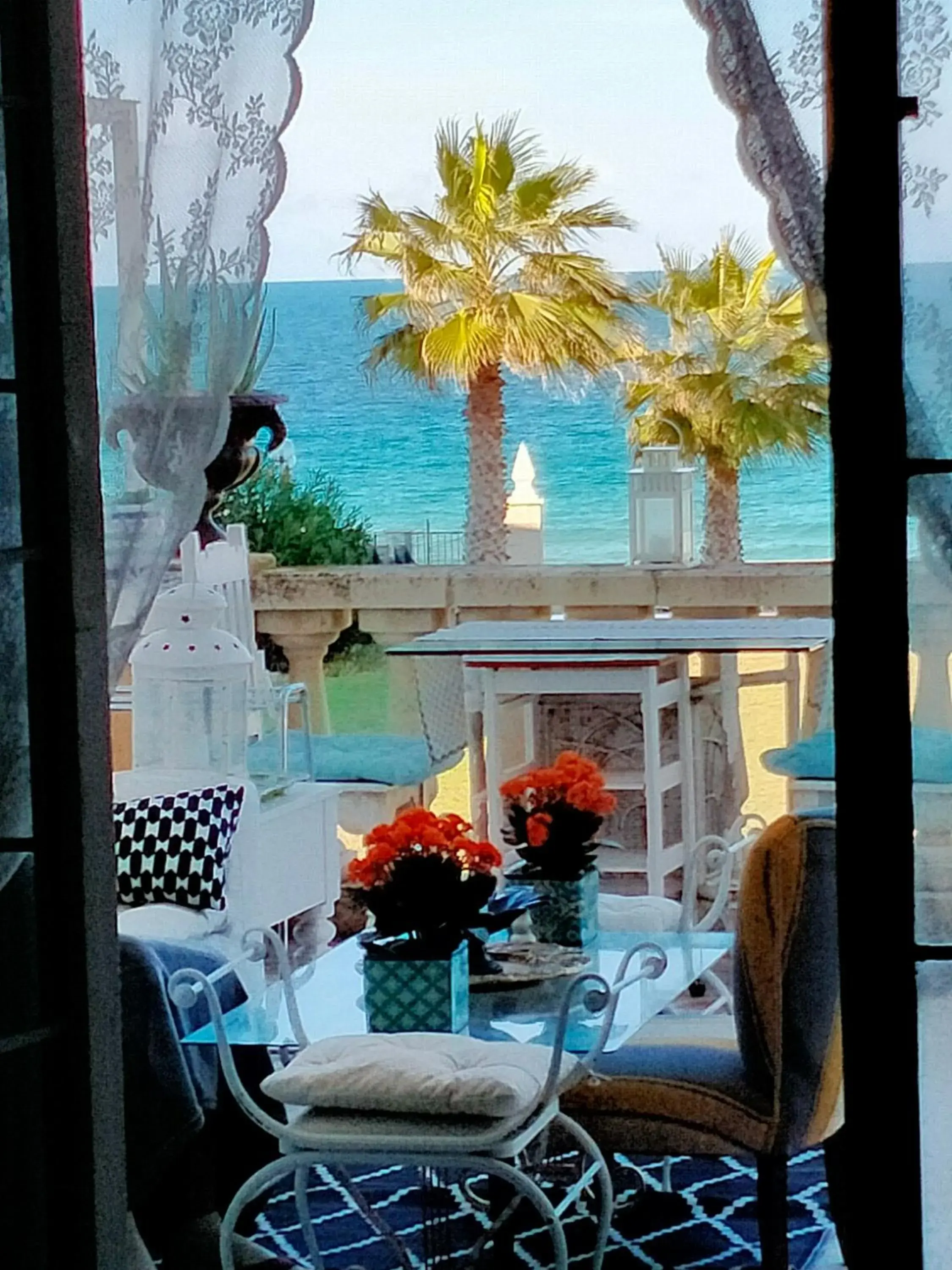 Deluxe Double Room with Sea View in Villa Longo de Bellis Deluxe Double Room with Sea View in Villa Longo de Bellis