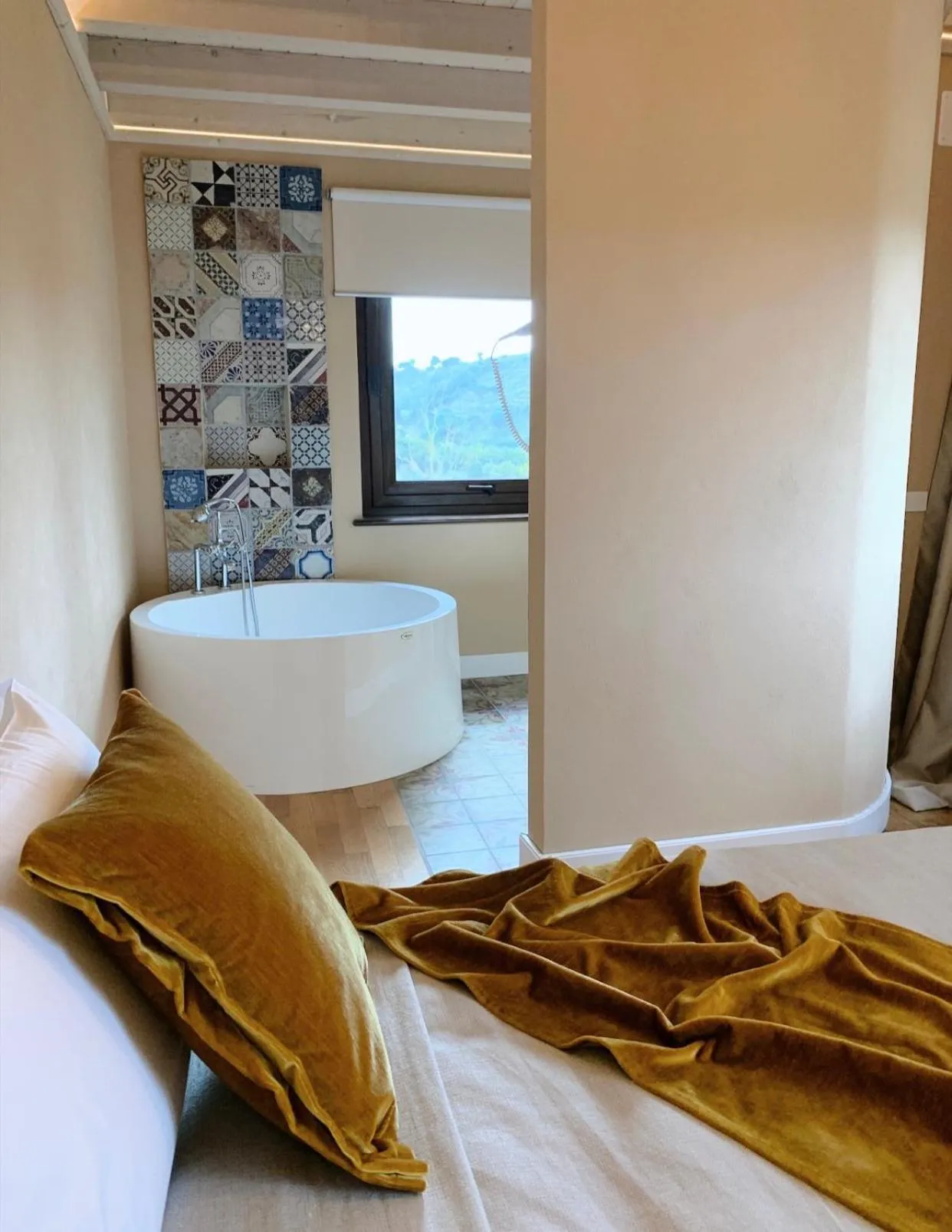 Bed in Leano Agriresort