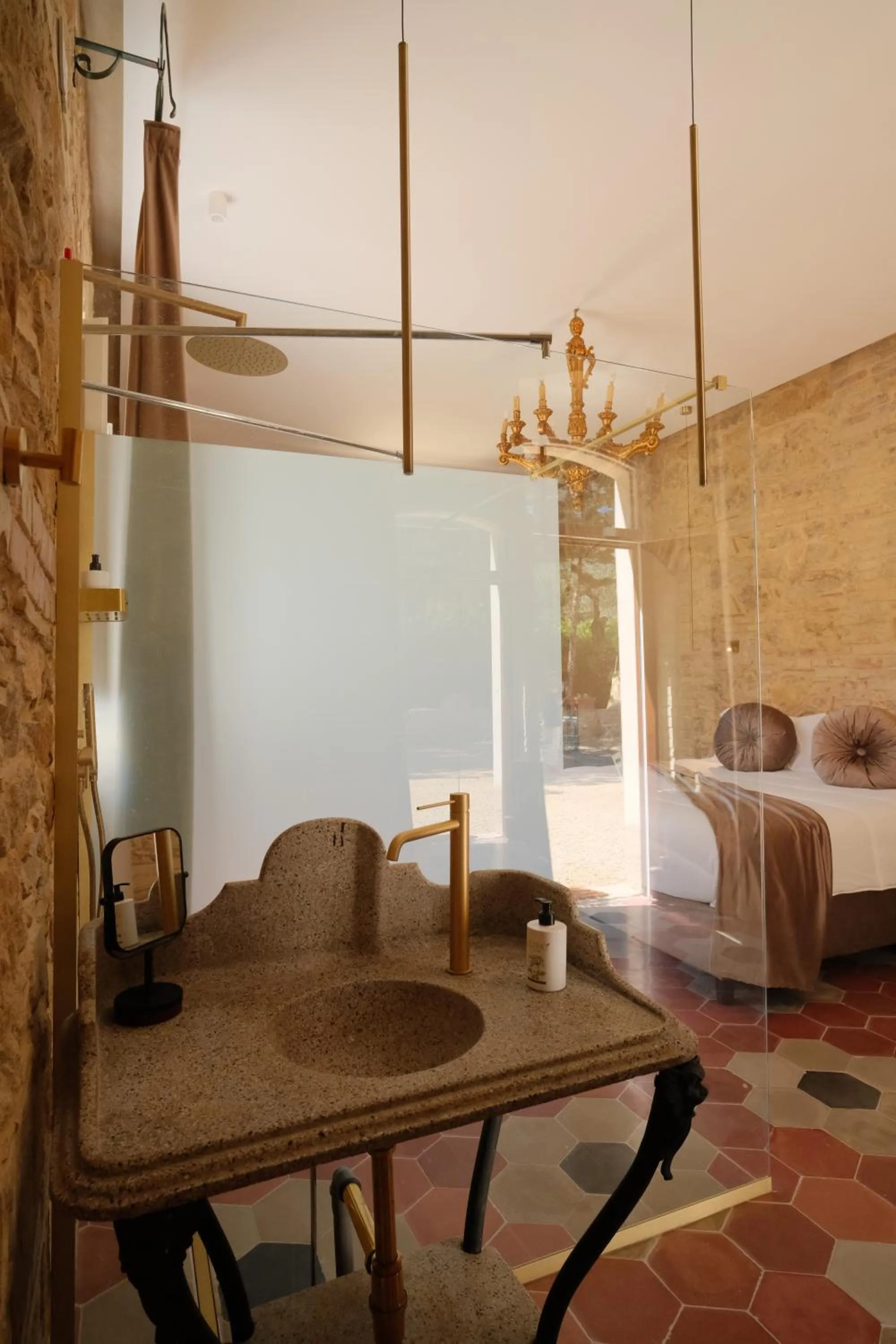 Bed in Leano Agriresort