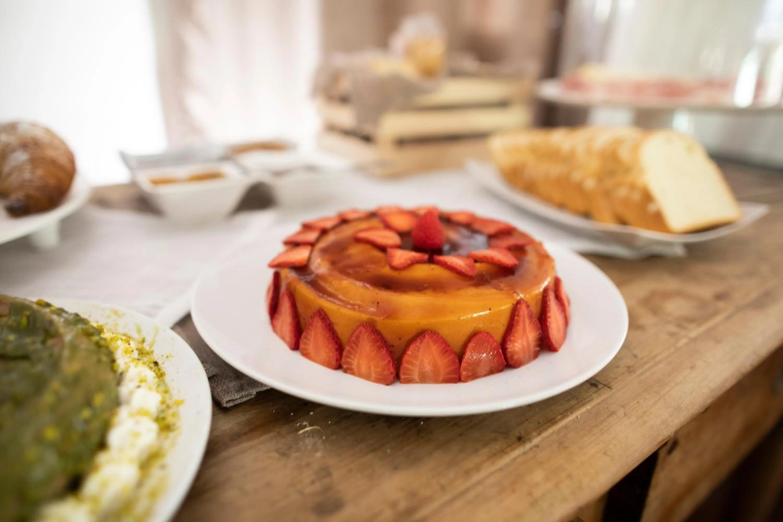 Buffet breakfast in Leano Agriresort