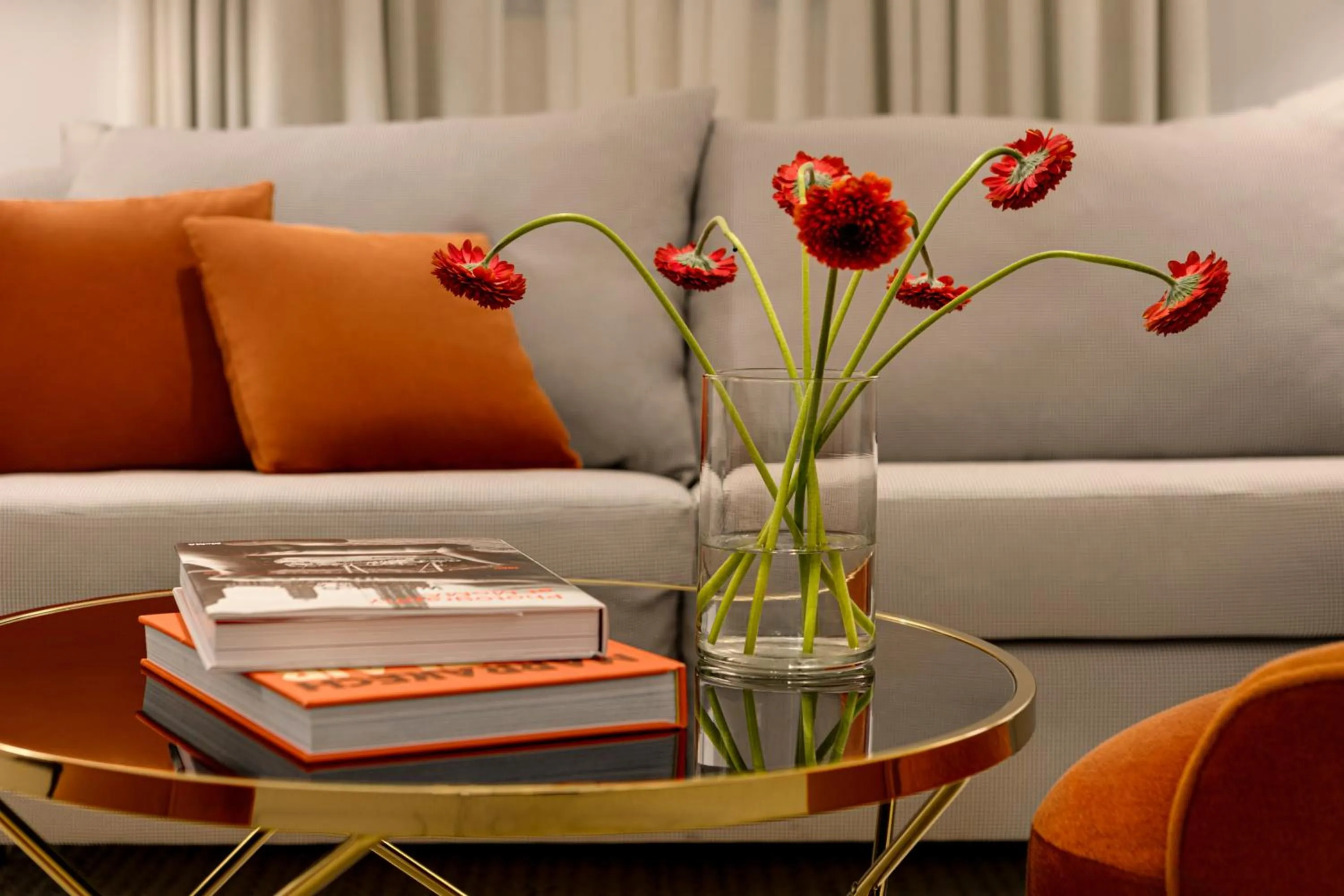 Seating area in The Chemists Club Hotel