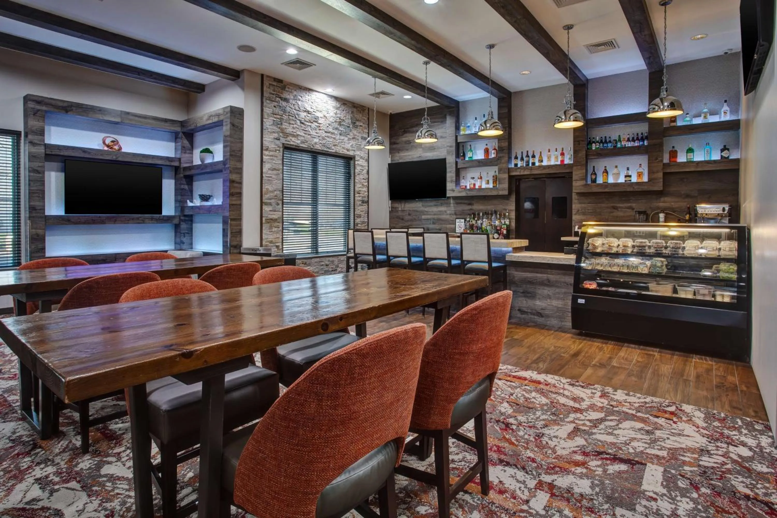 Lobby or reception in Hampton Inn & Suites By Hilton- Newark Airport Elizabeth