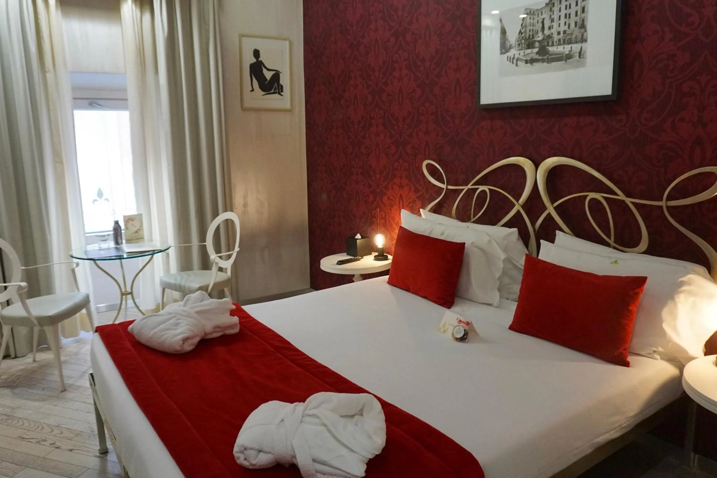 Bedroom, Bed in Hotel Caravita