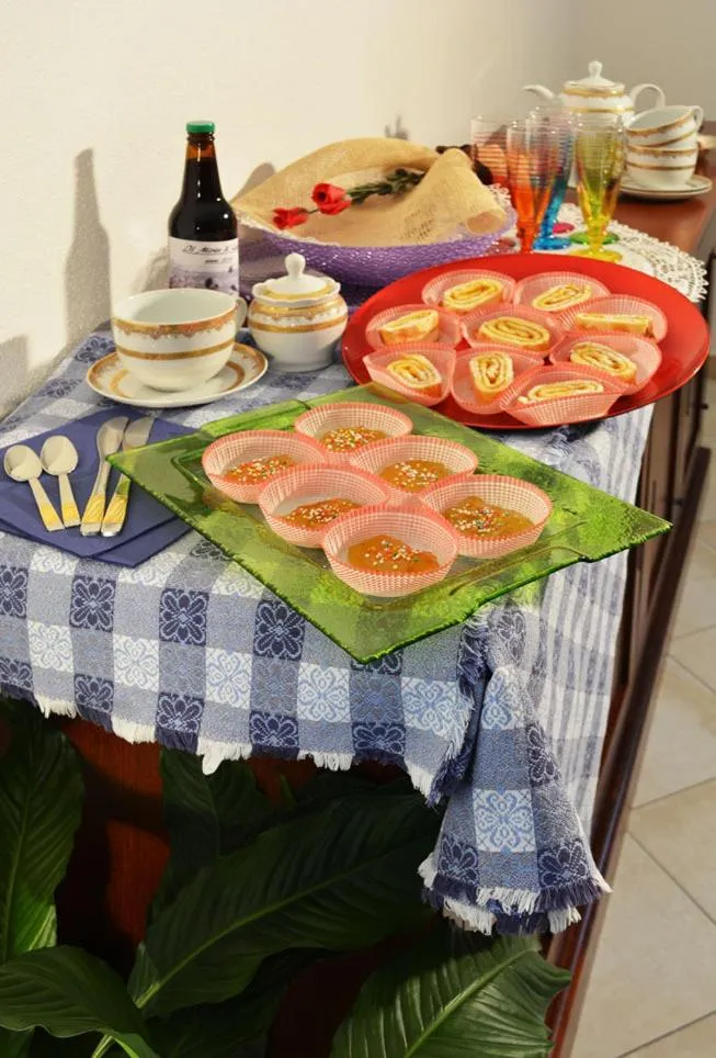 Food and drinks in B&B La Collina