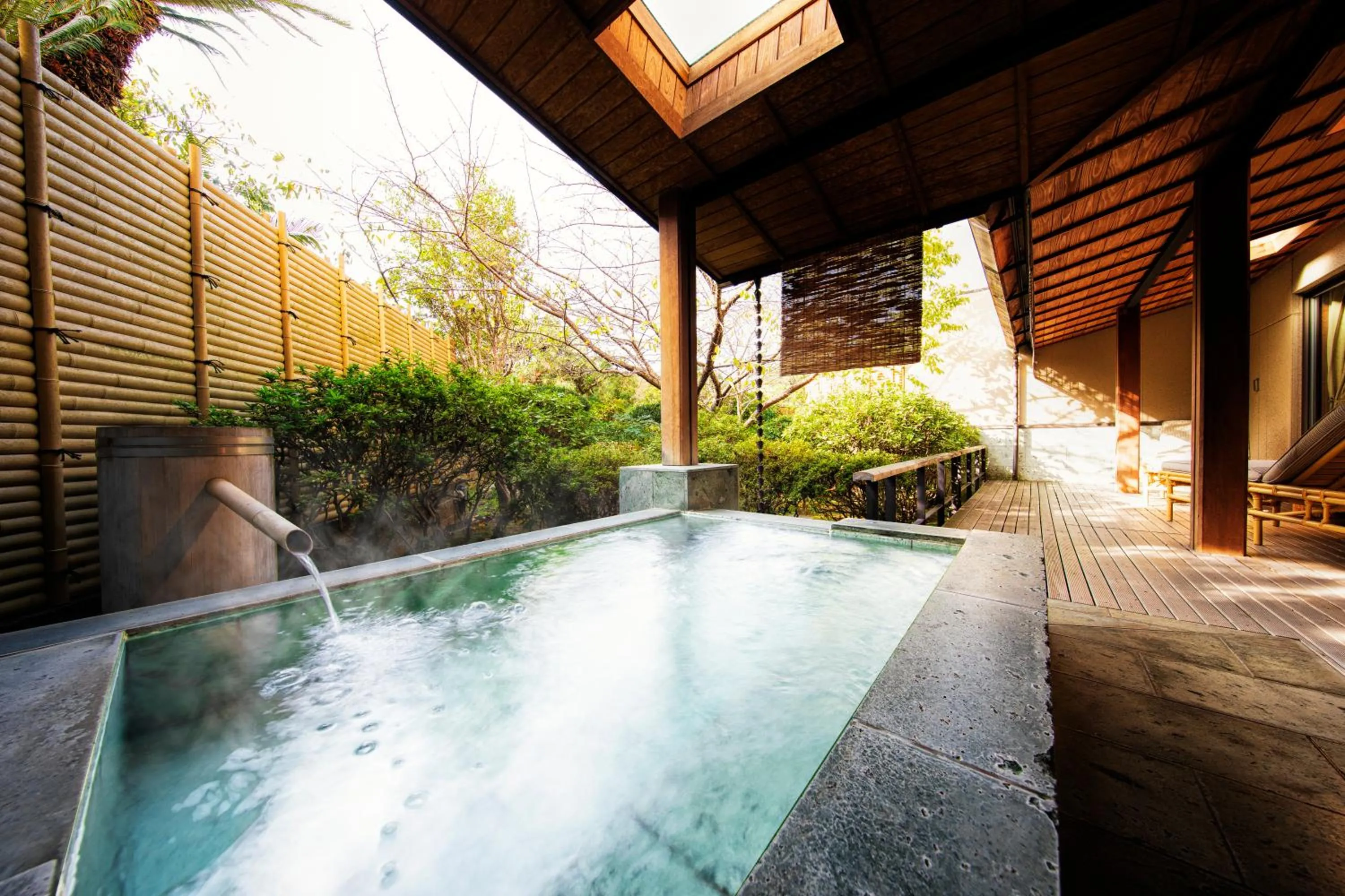 Garden in Yumeguri no Yado Yoshiharu