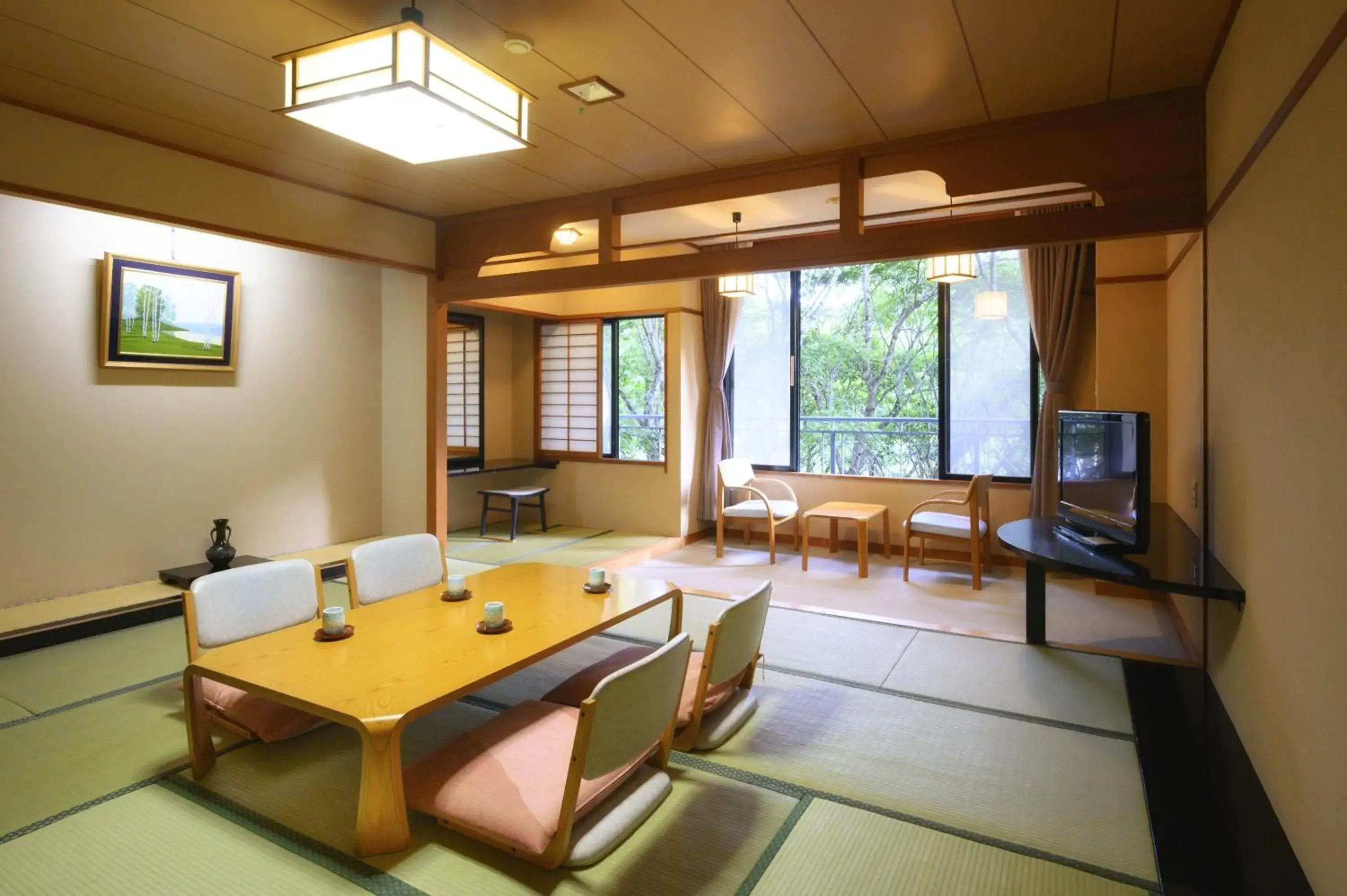 Quadruple Room in Takamiya Hotel Bonari no Mori Quadruple Room in Takamiya Hotel Bonari no Mori