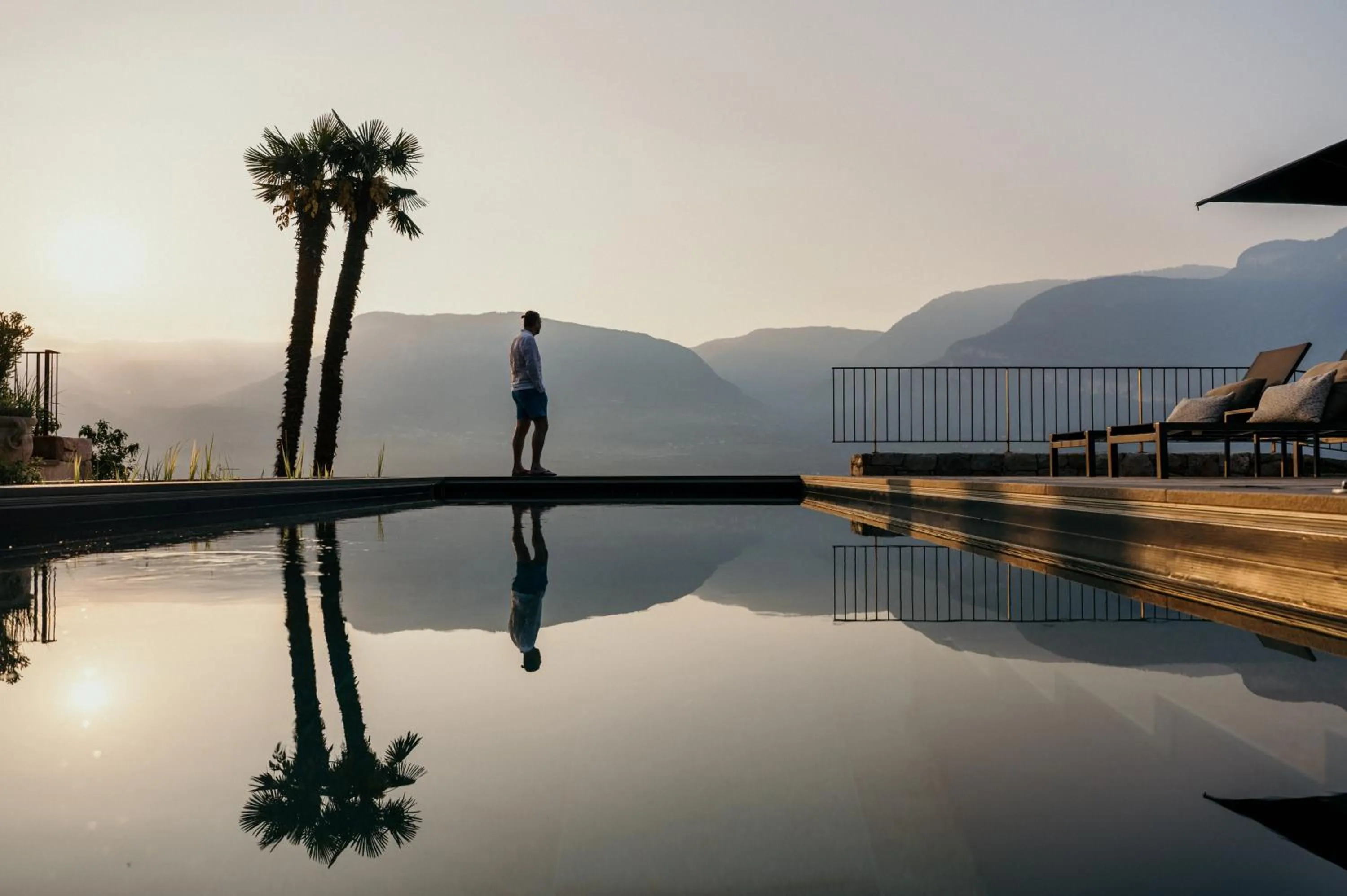 Swimming pool in Ansitz Romani