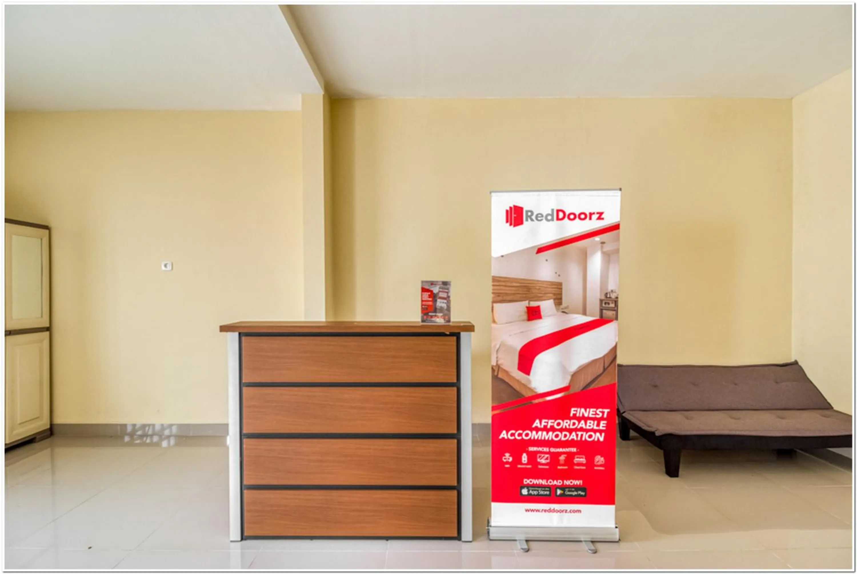 Lobby or reception in RedDoorz near Ramai Mall Malioboro