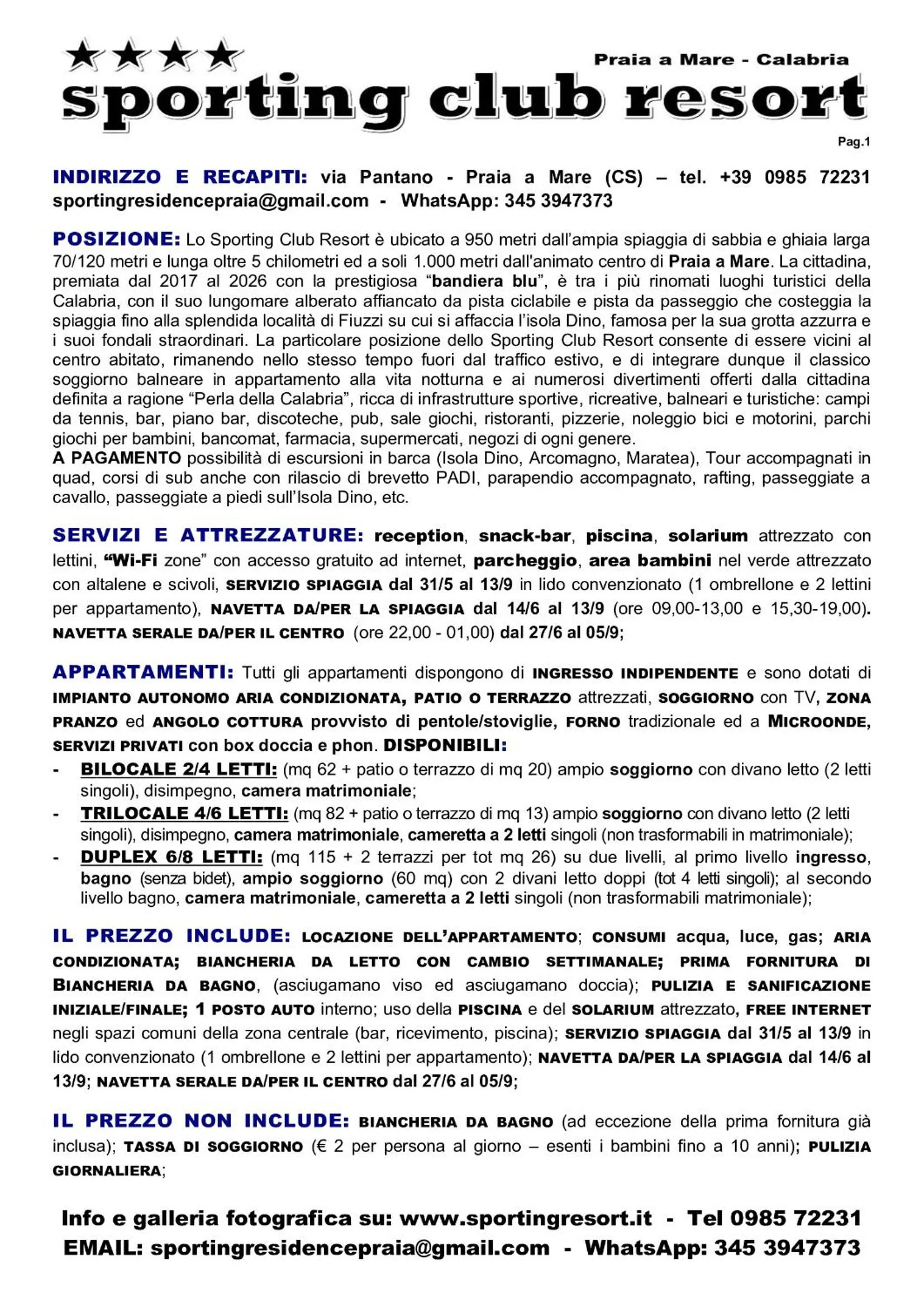 Sporting Club Resort