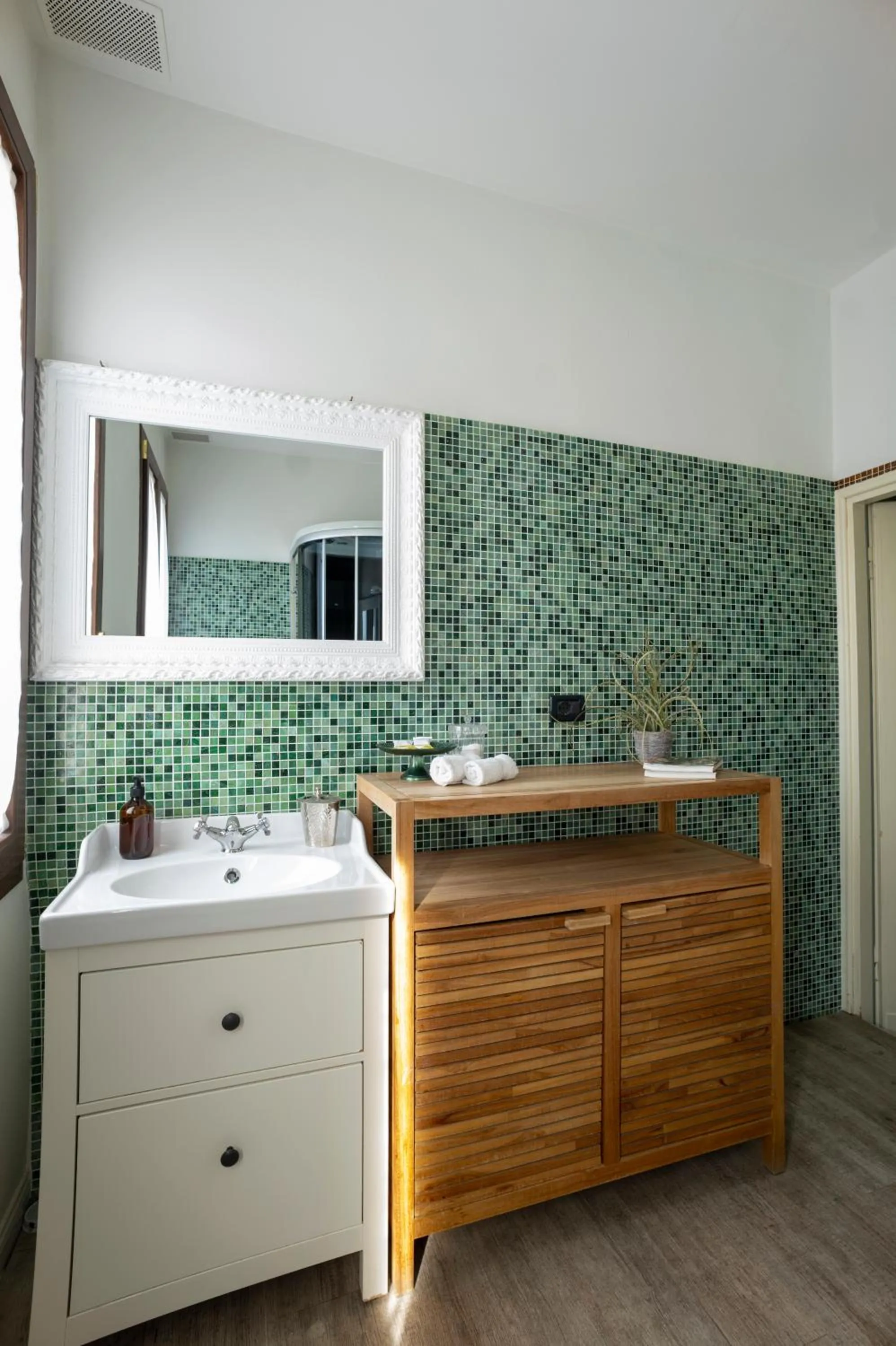 Bathroom in Colombo Bed & Breakfast Mestre