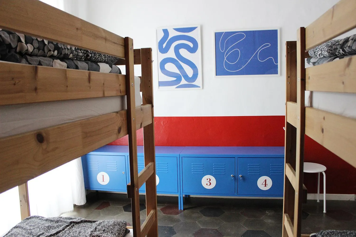 bunk bed, Bed in Bamboo Eco Hostel