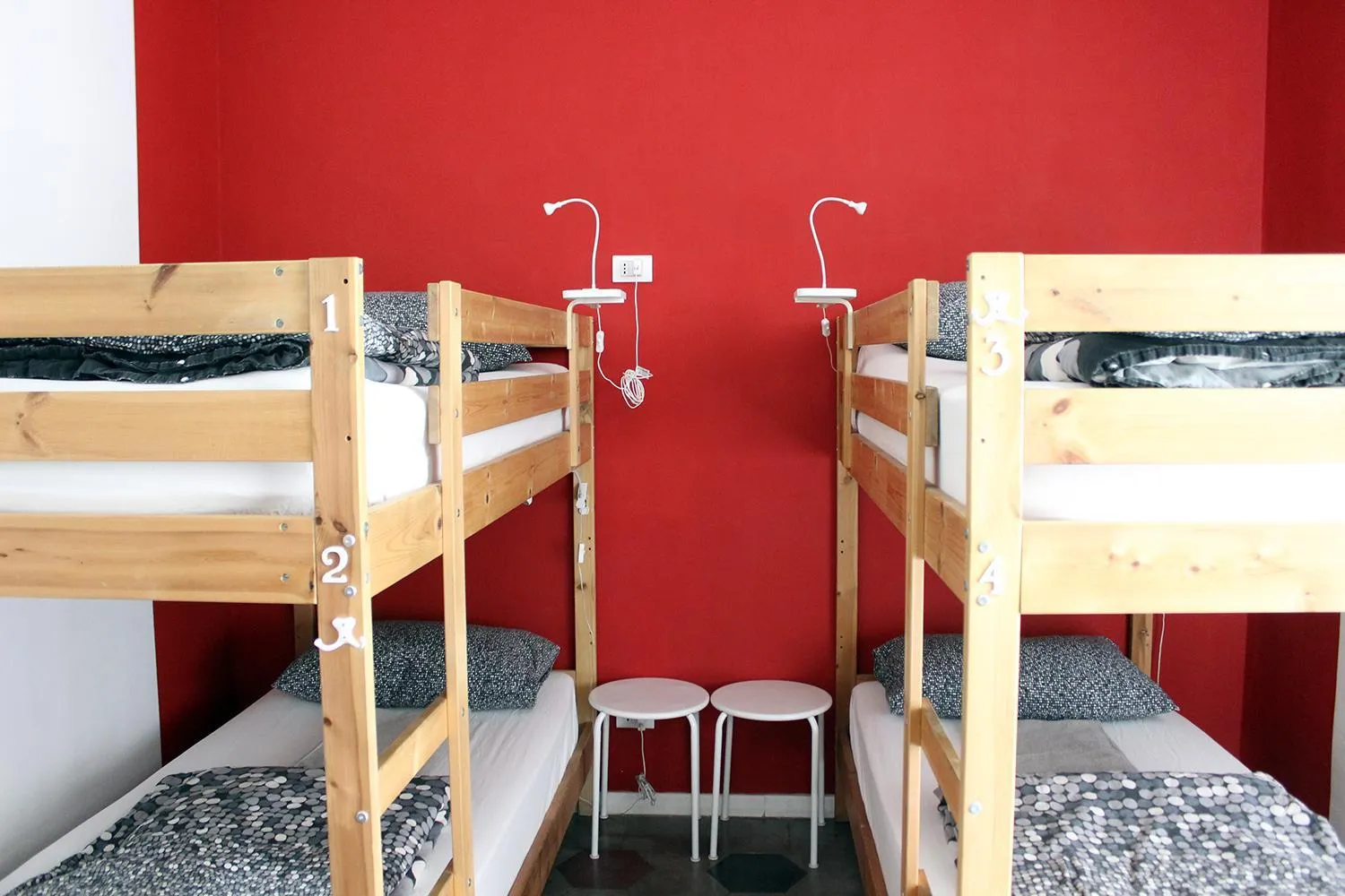 bunk bed, Bed in Bamboo Eco Hostel