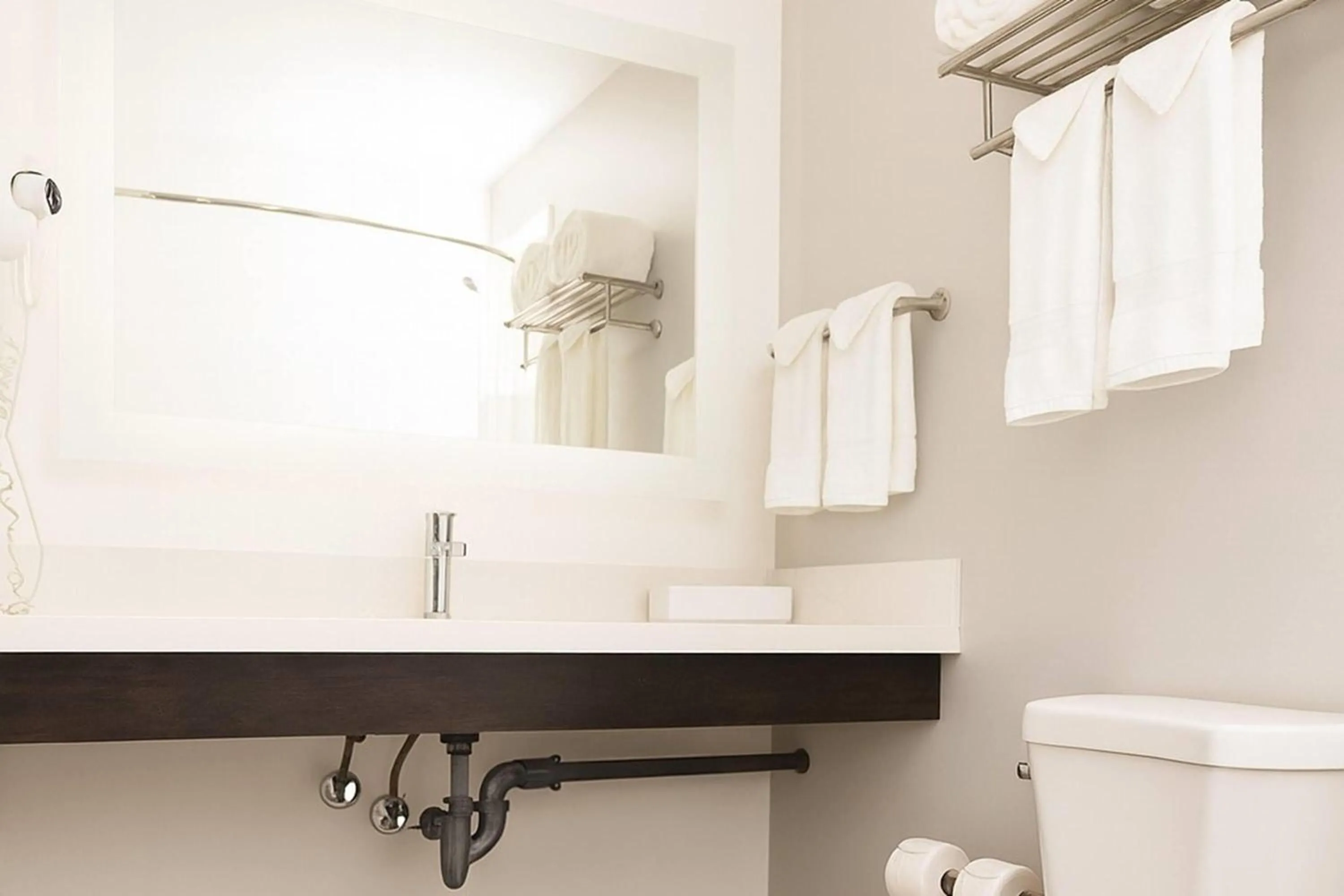 Bathroom in Travelodge by Wyndham LAX