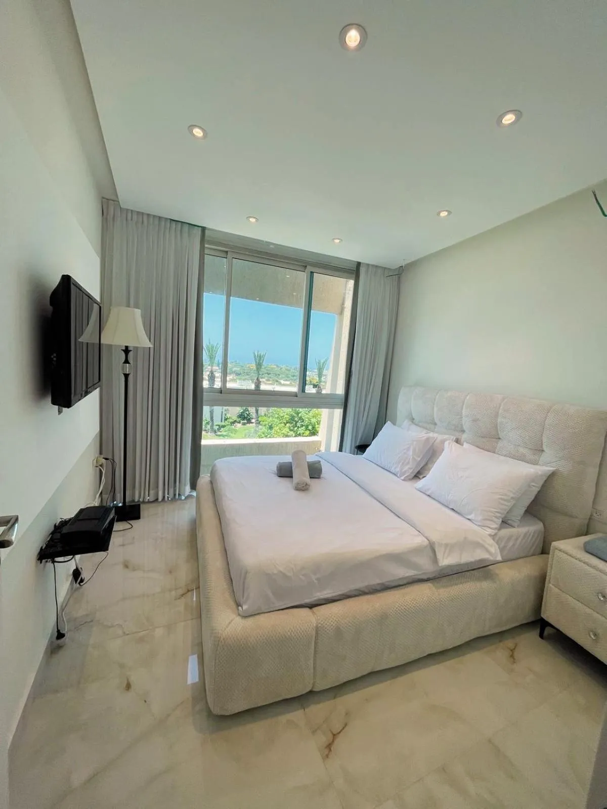 Bedroom, Bed in Royal Suite Caesarea