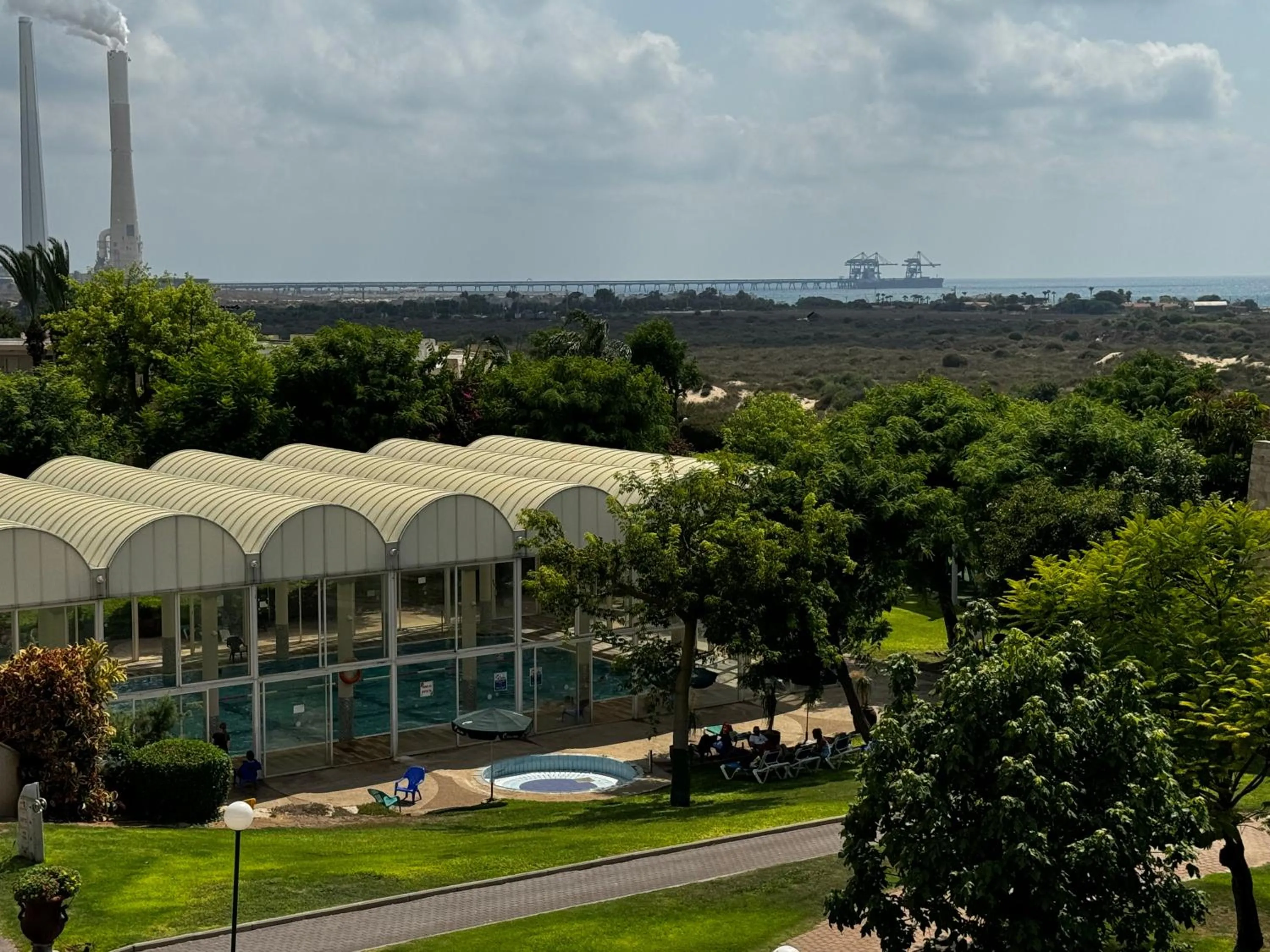 Natural landscape in Royal Suite Caesarea