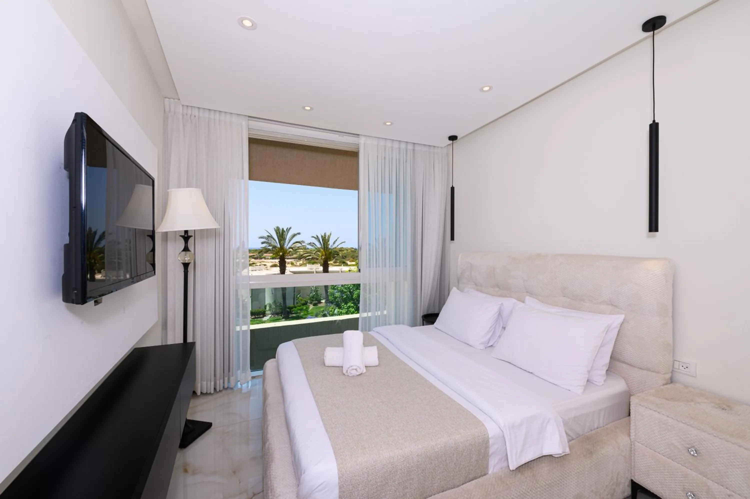 Bed in Royal Suite Caesarea