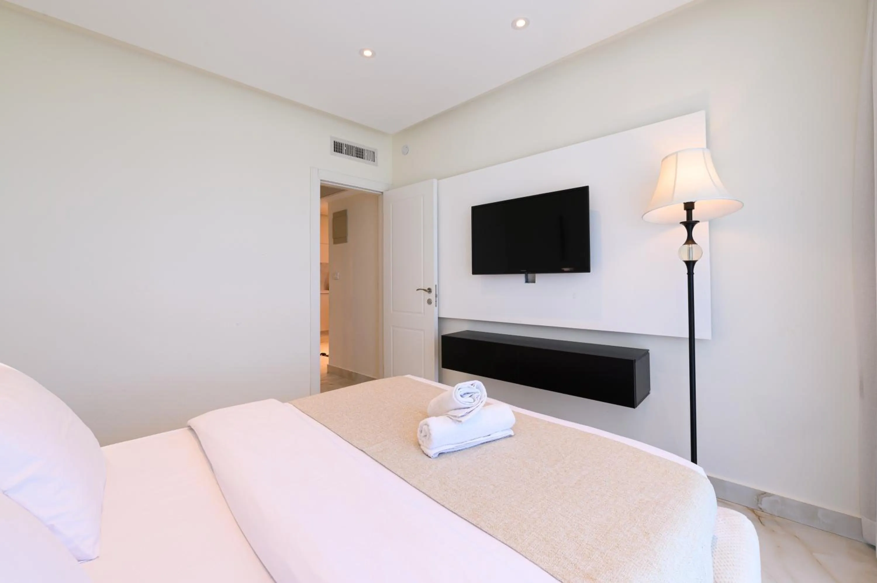 Bed in Royal Suite Caesarea