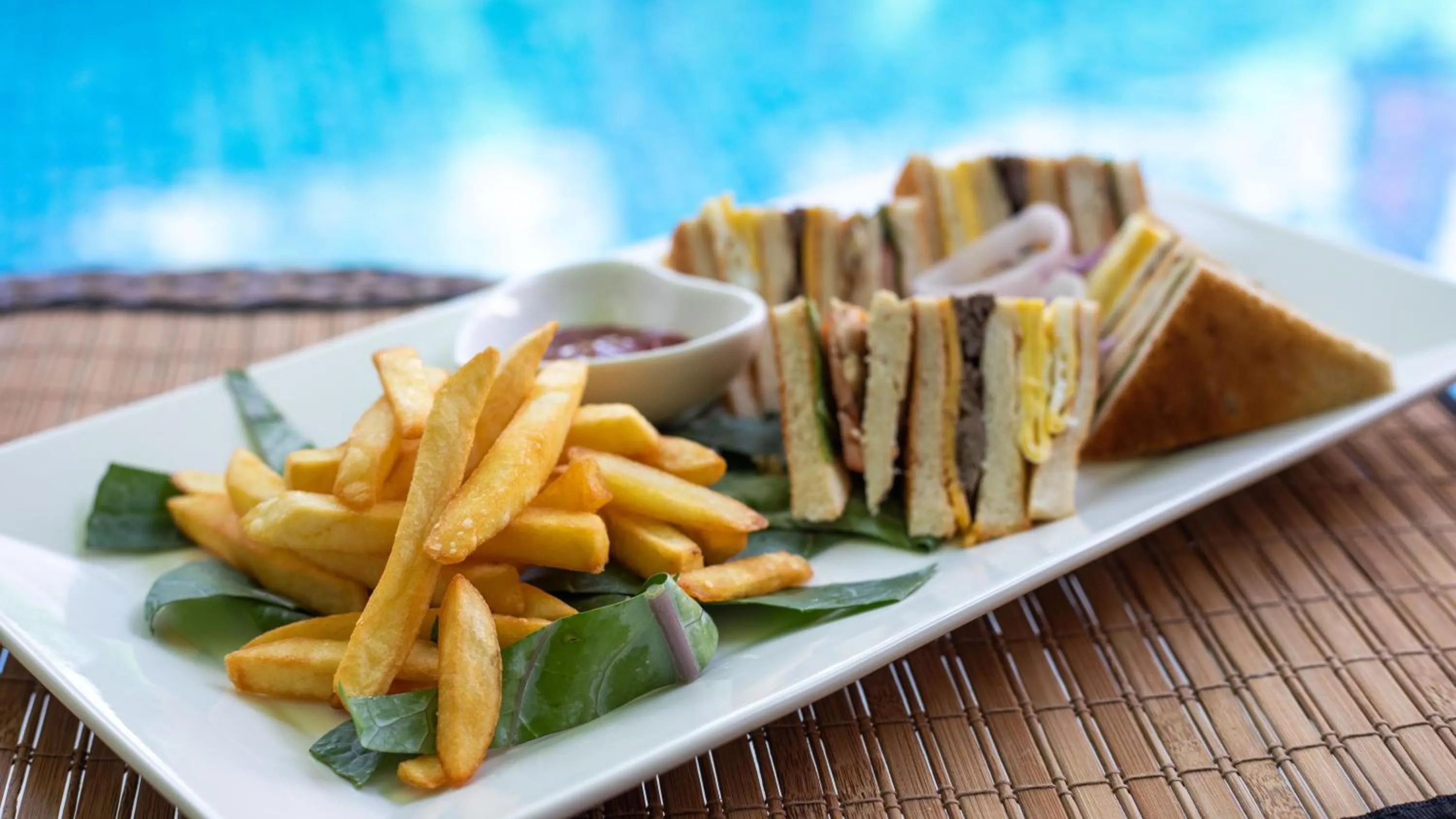 Meals in Rosy Villa Hotel