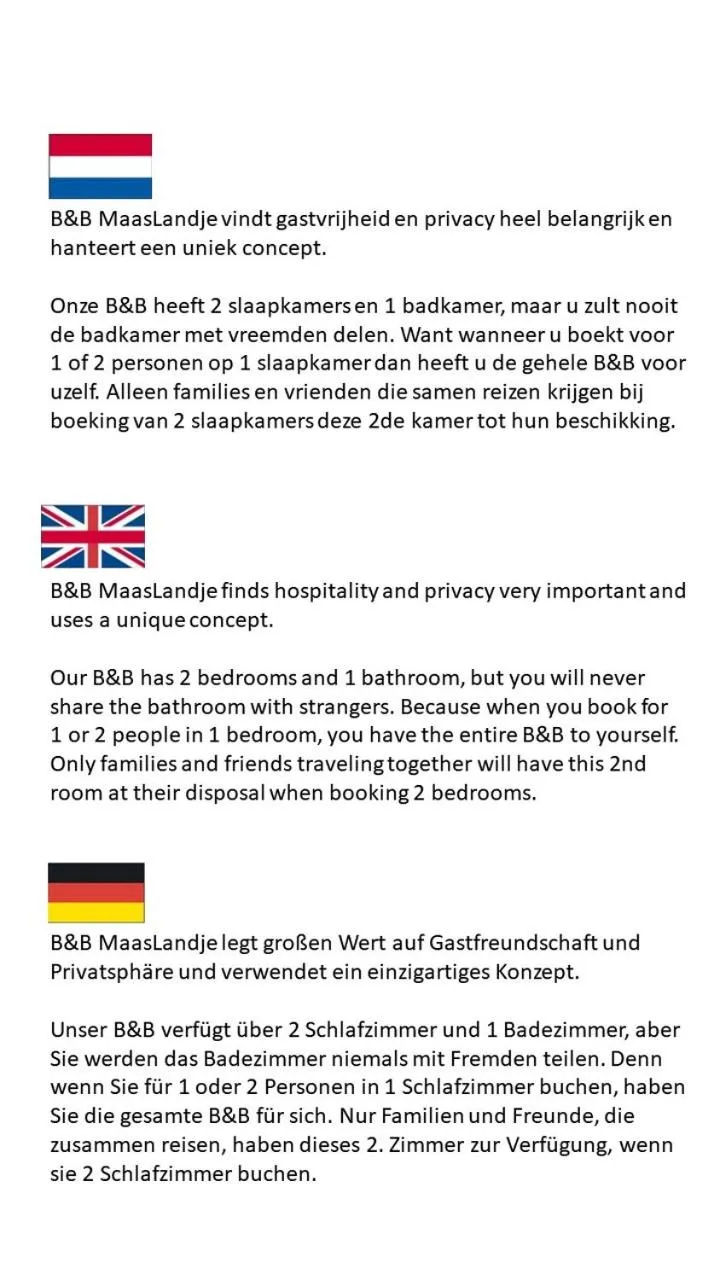 ATM in B&B MaasLandje